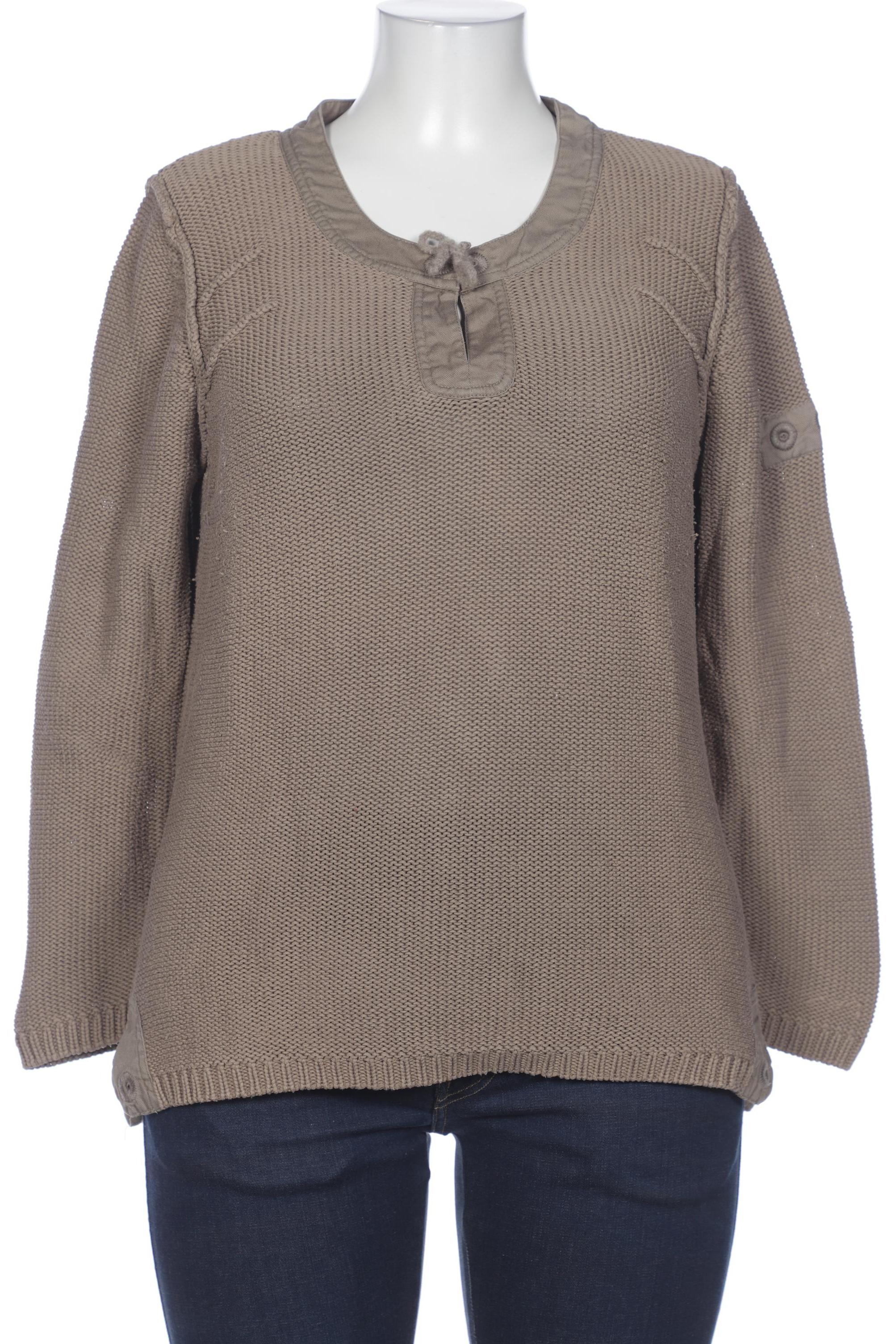 

Oui Damen Pullover, beige