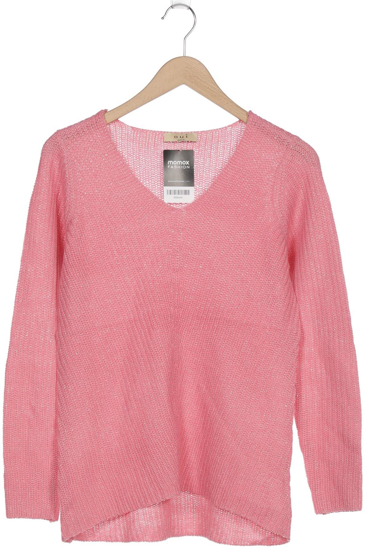 

Oui Damen Pullover, pink, Gr. 42