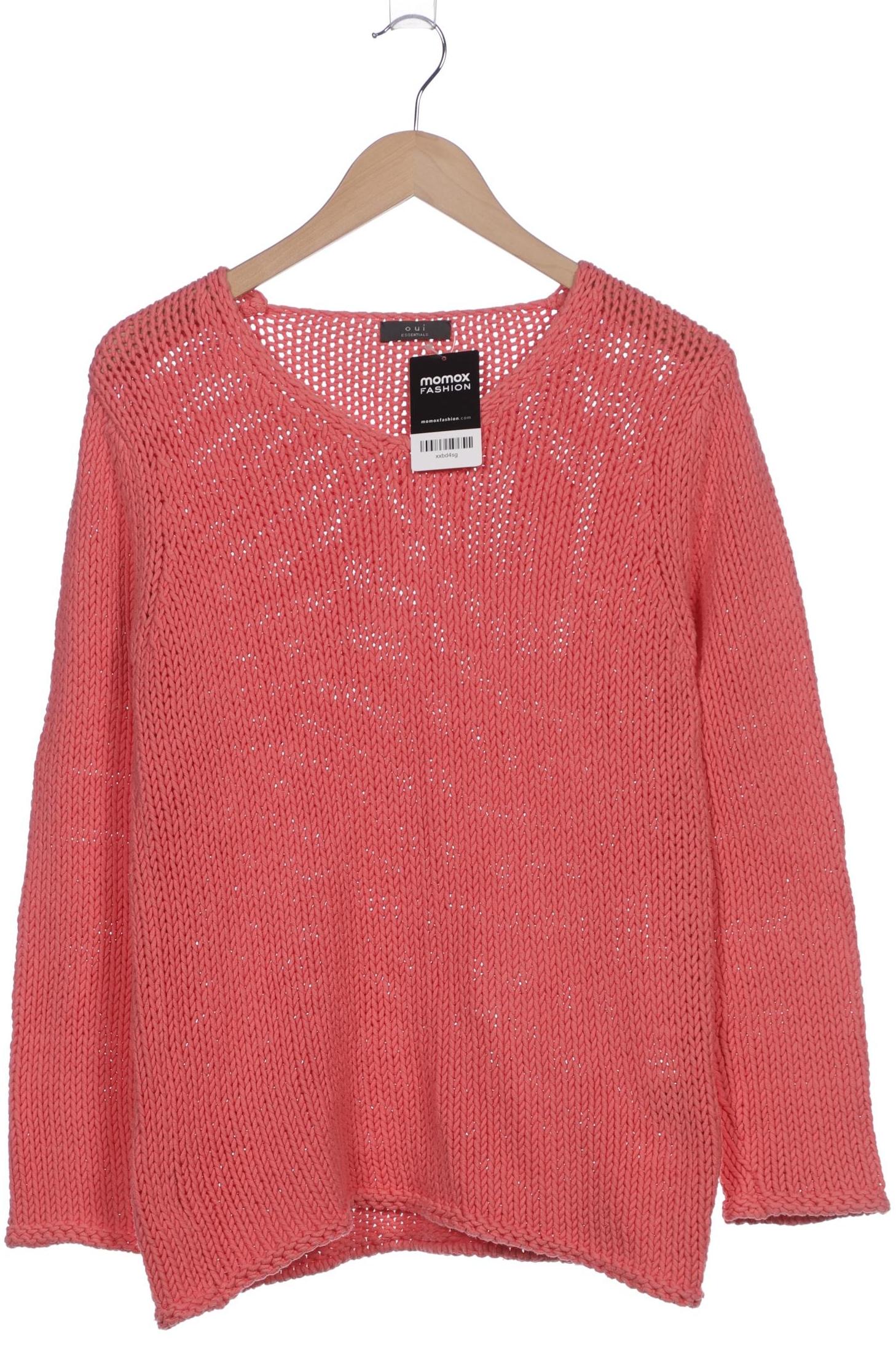 

Oui Damen Pullover, pink, Gr. 36