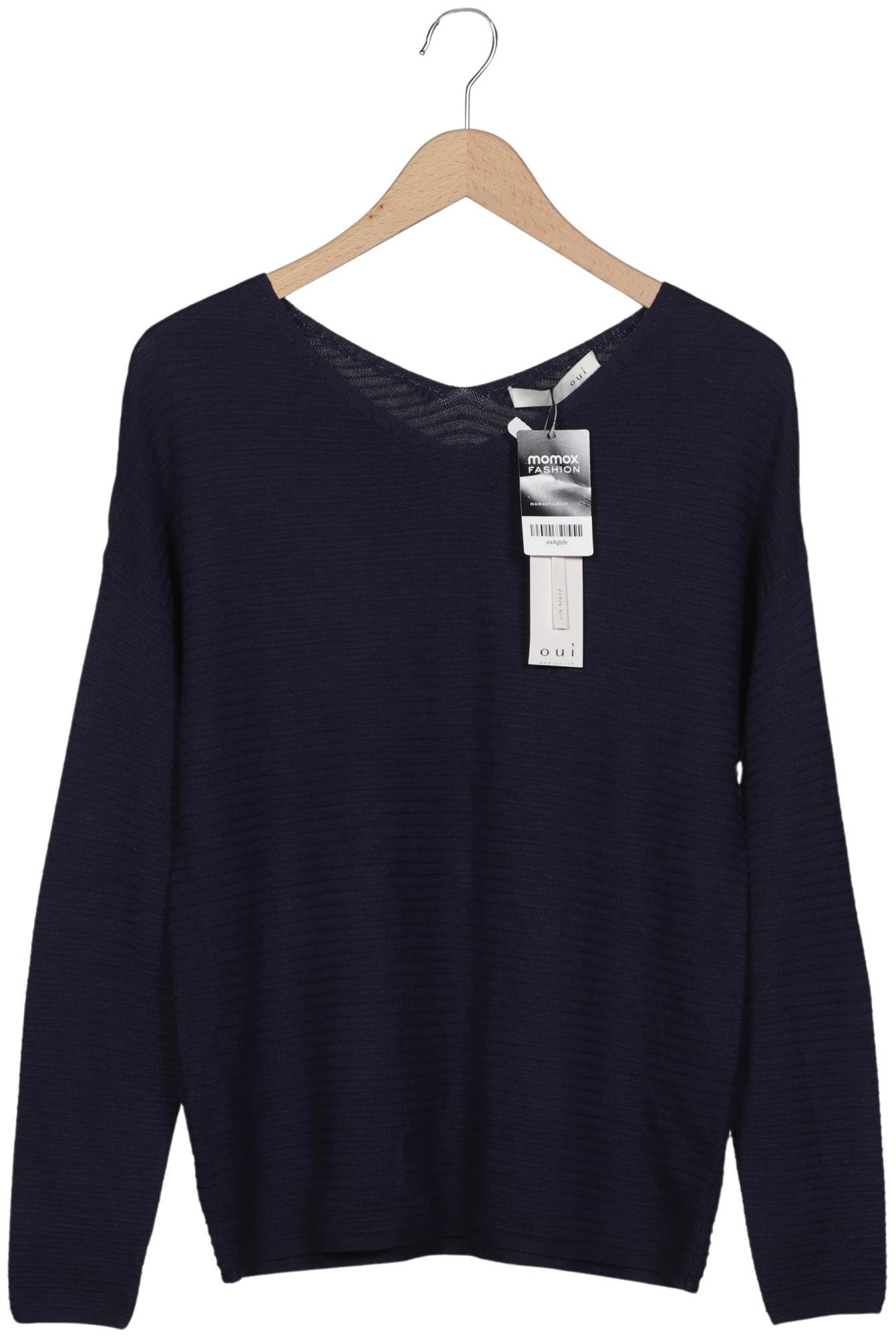 

Oui Damen Pullover, marineblau, Gr. 36