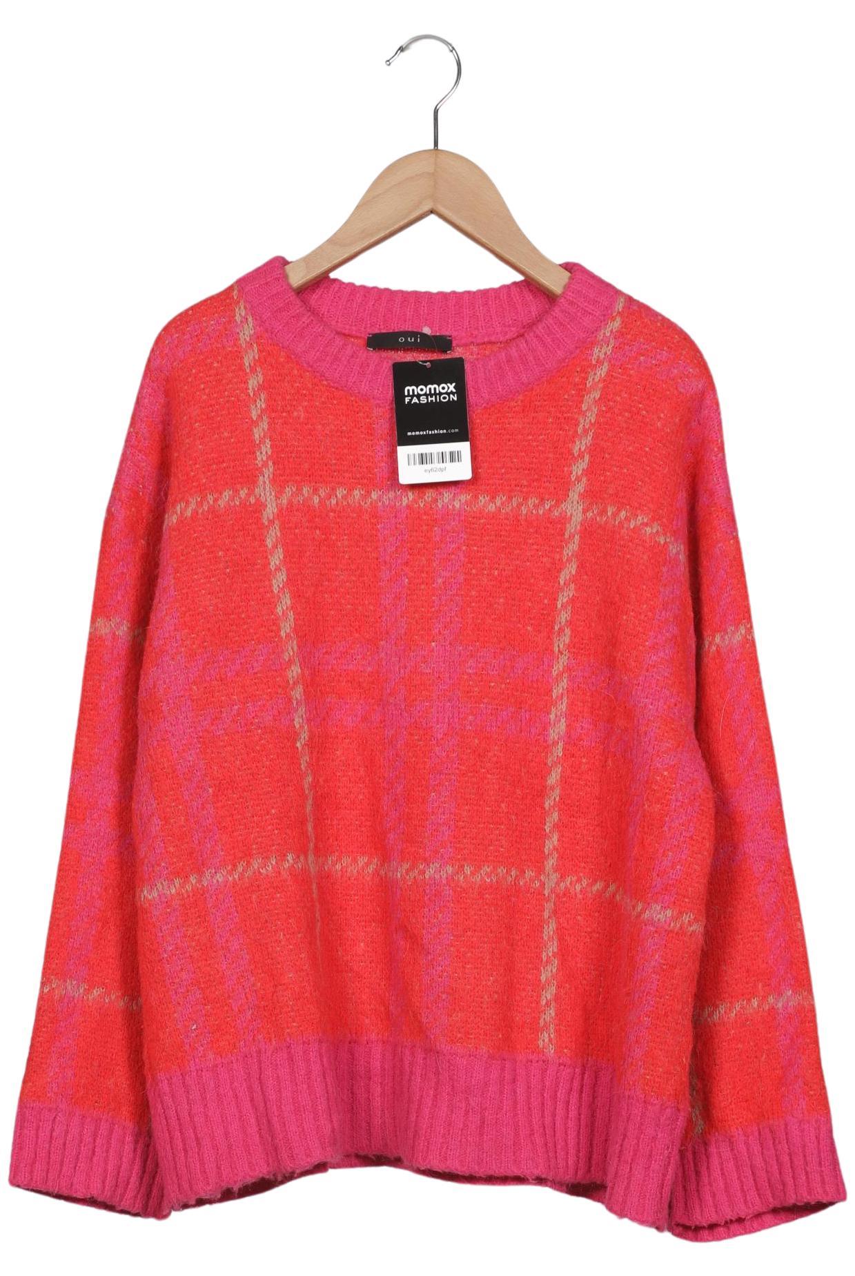 

Oui Damen Pullover, pink, Gr. 42