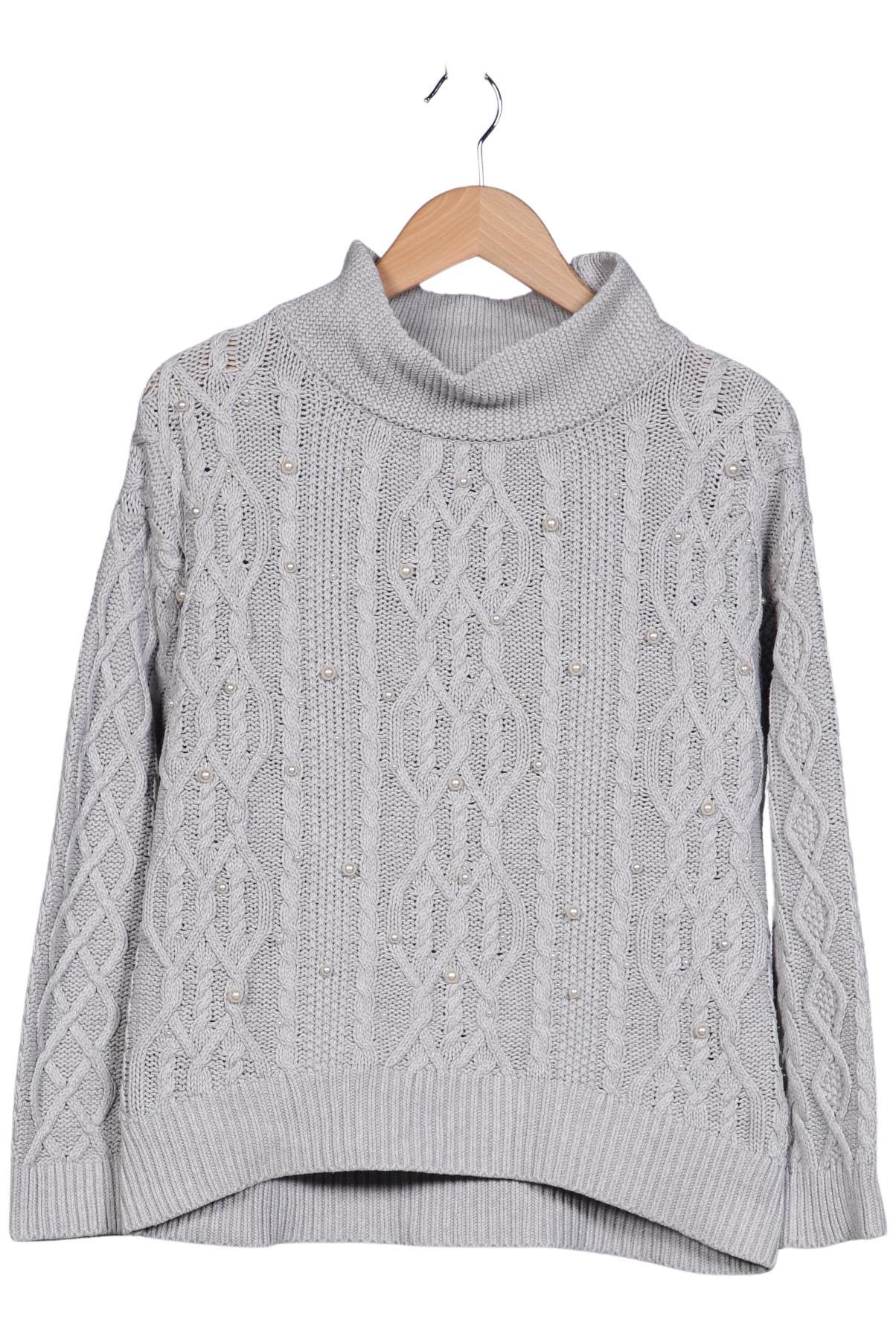 

Oui Damen Pullover, grau, Gr. 36