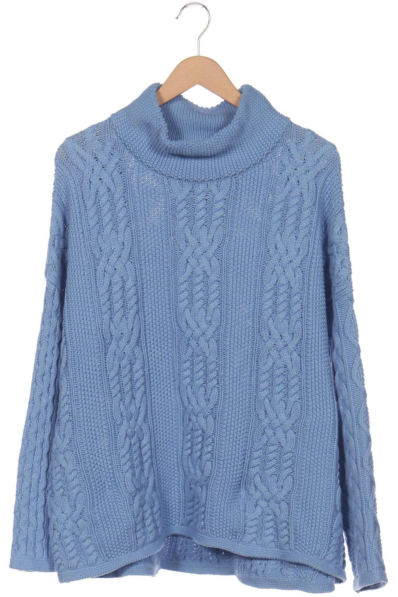 

Oui Damen Pullover, blau, Gr. 40