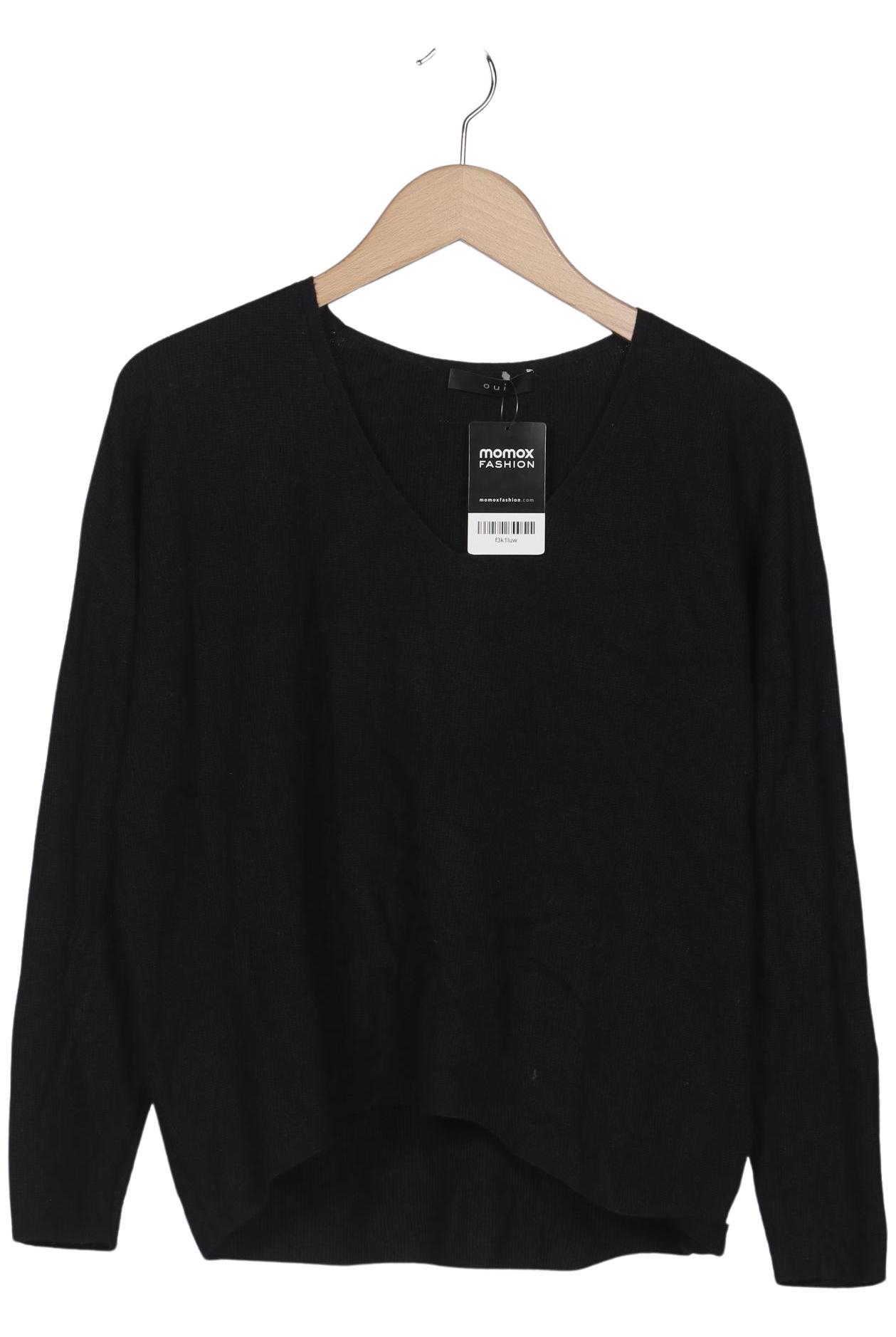 

Oui Damen Pullover, schwarz, Gr. 36