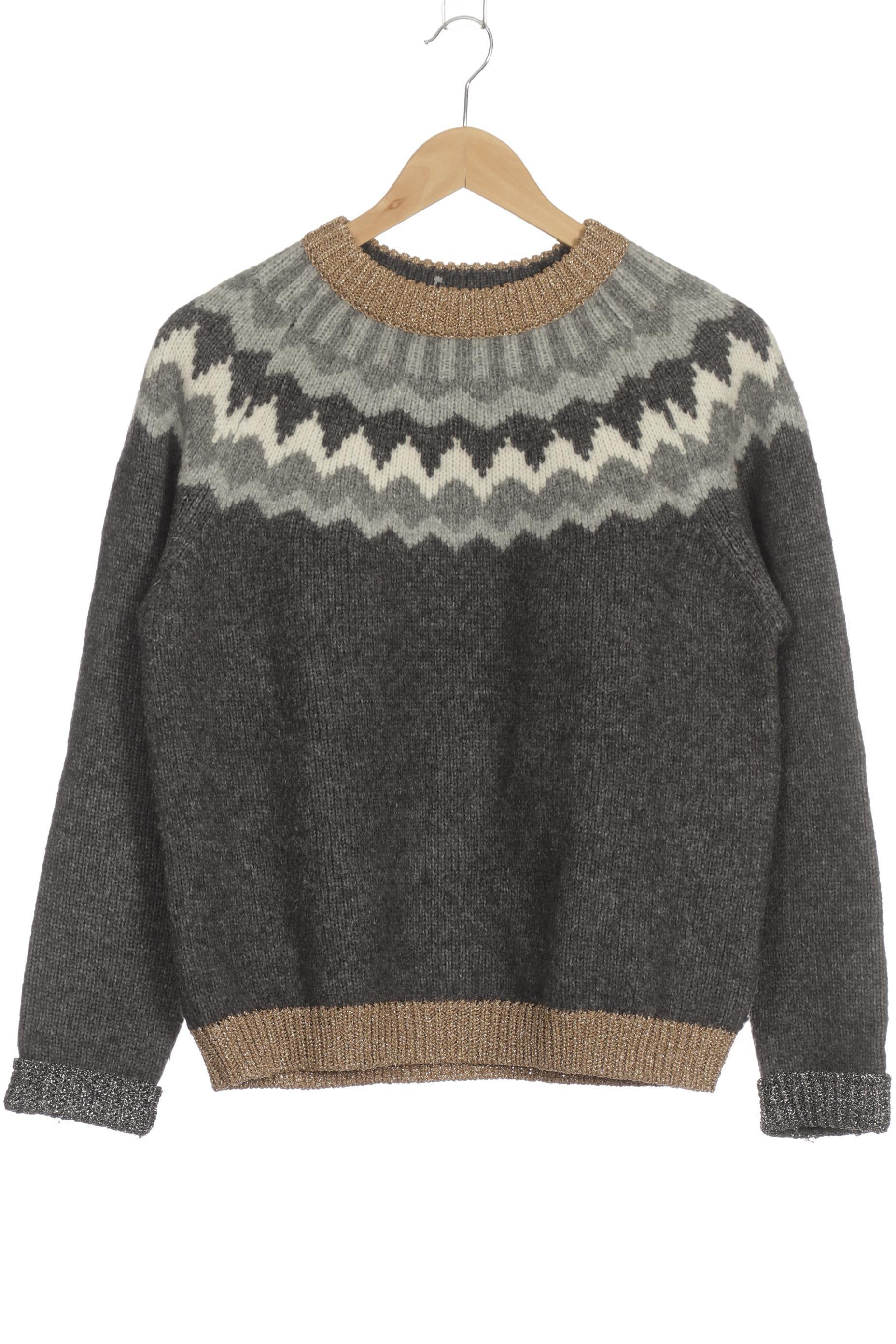 

Oui Damen Pullover, grau, Gr. 36