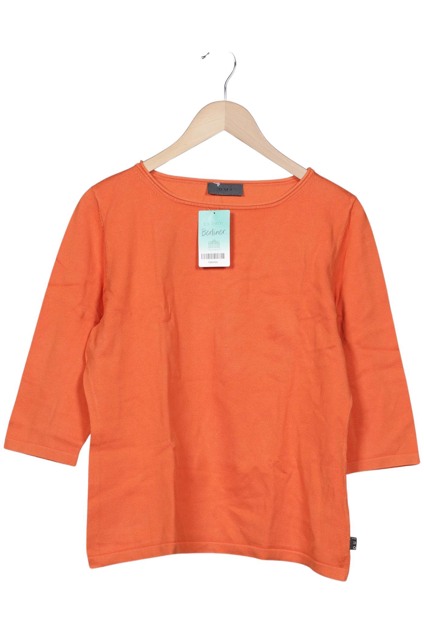 

Oui Damen Pullover, orange, Gr. 44