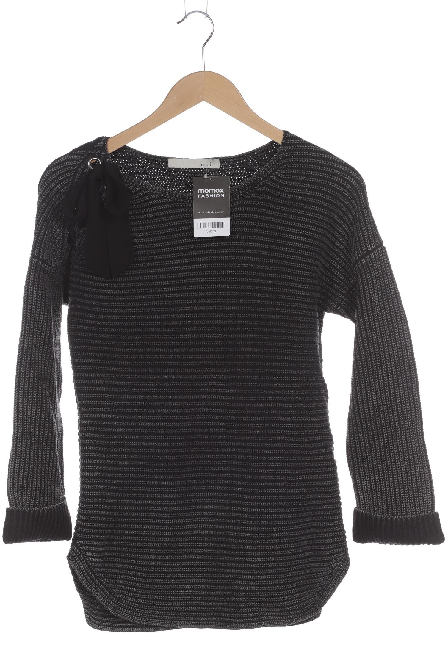 

Oui Damen Pullover, schwarz, Gr. 38