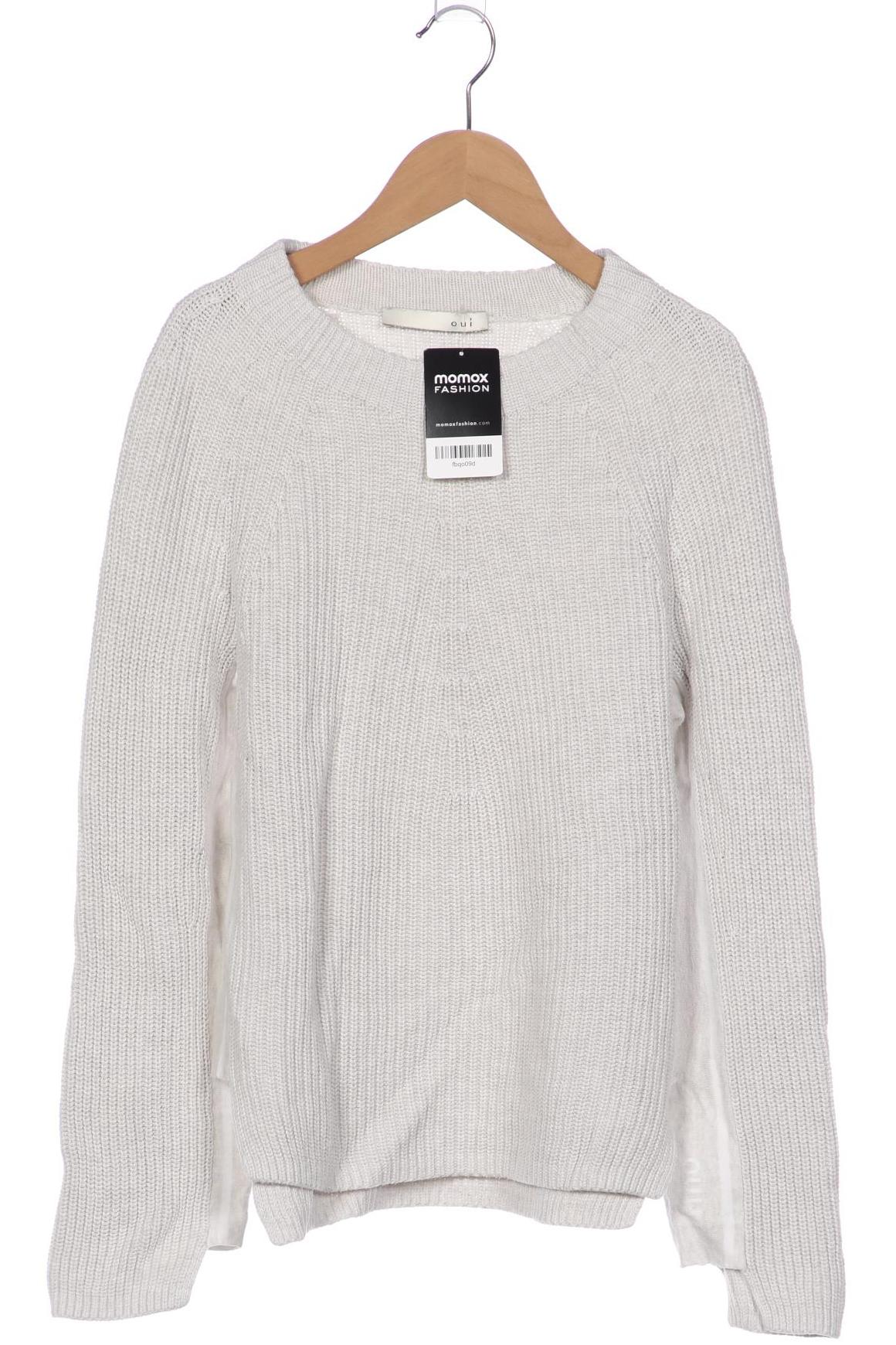

Oui Damen Pullover, grau, Gr. 36