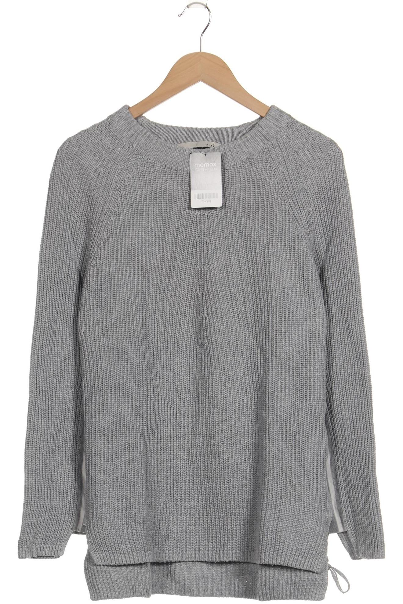 

Oui Damen Pullover, grau, Gr. 44