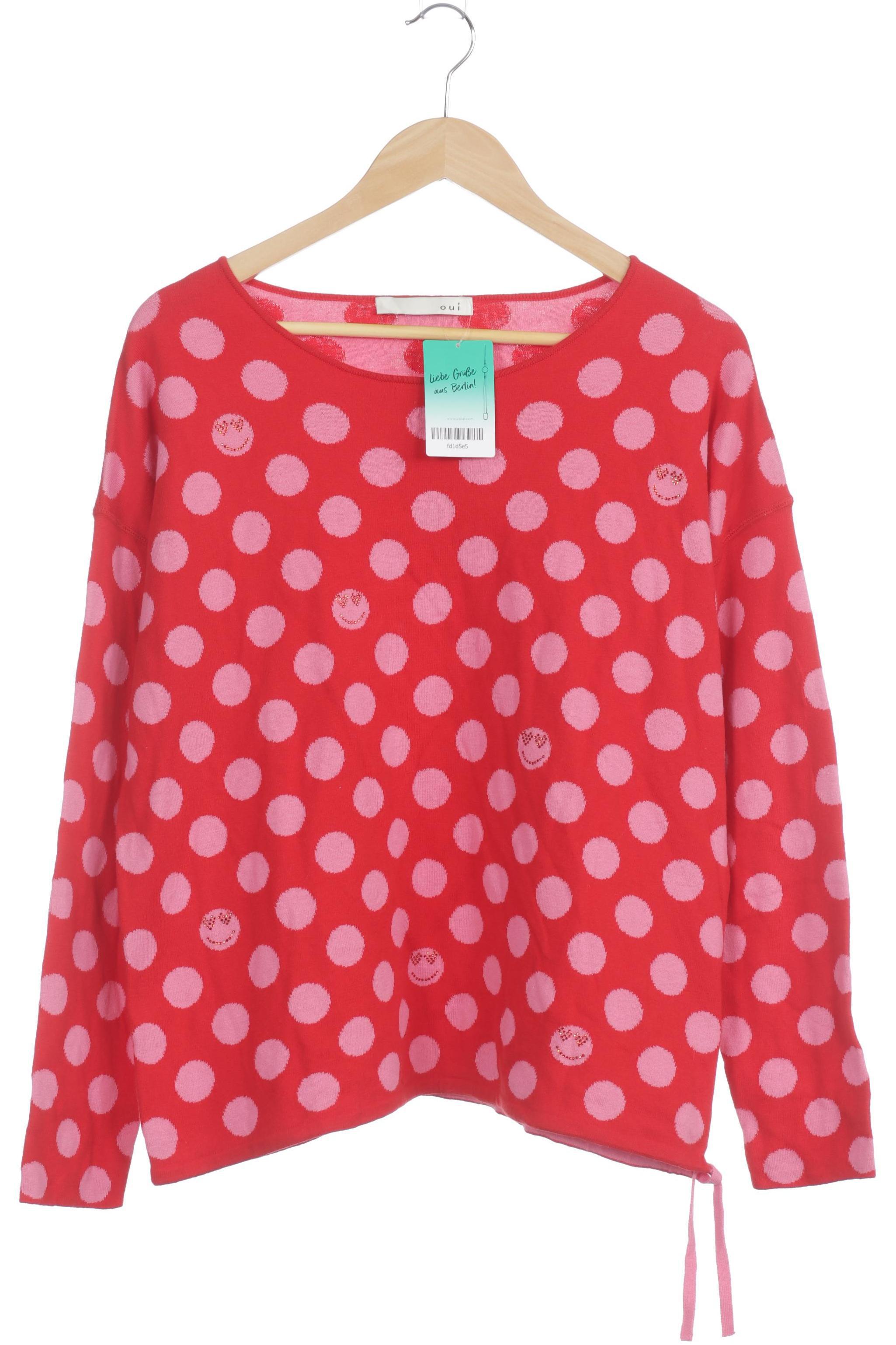 

Oui Damen Pullover, rot, Gr. 40