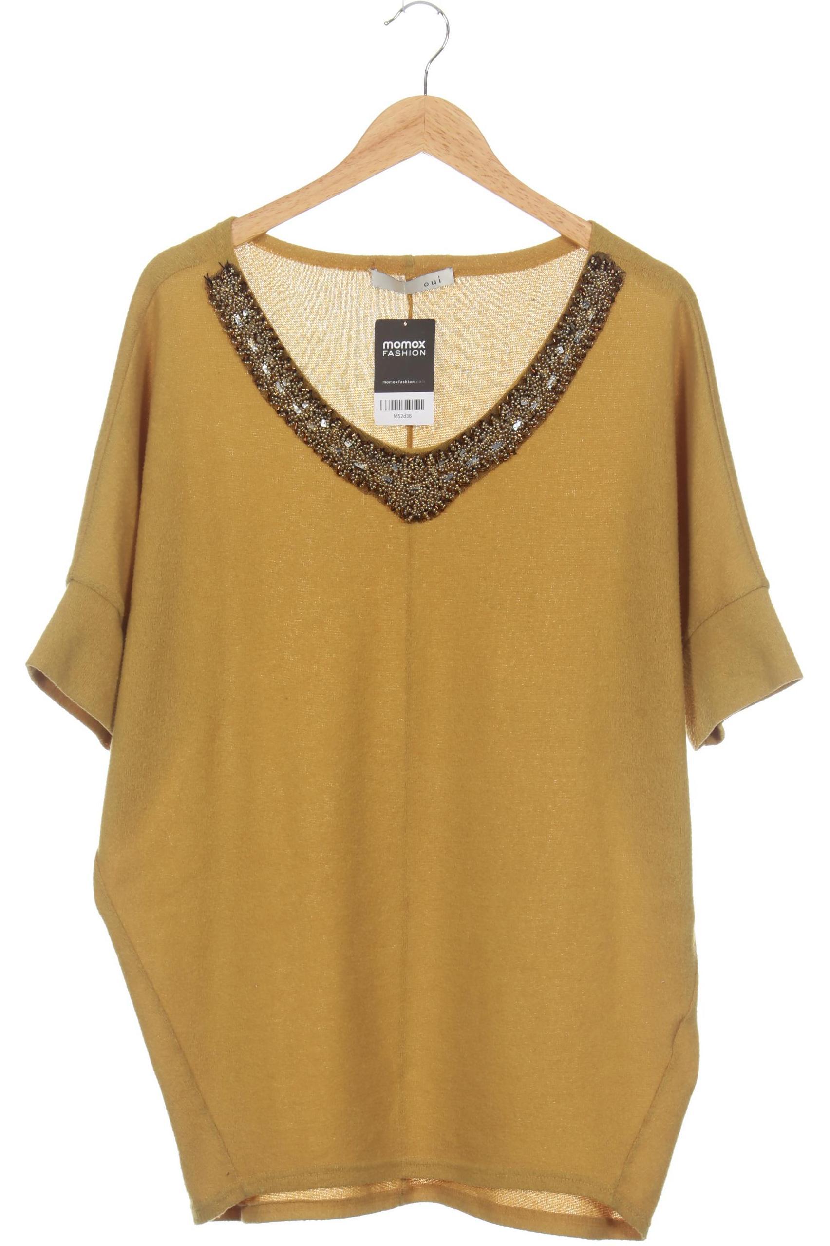 

Oui Damen Pullover, gelb, Gr.