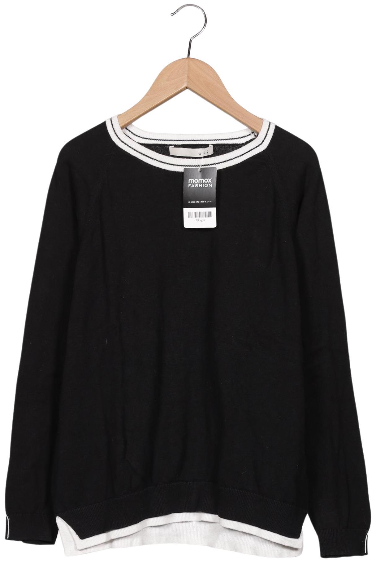 

Oui Damen Pullover, schwarz, Gr. 38