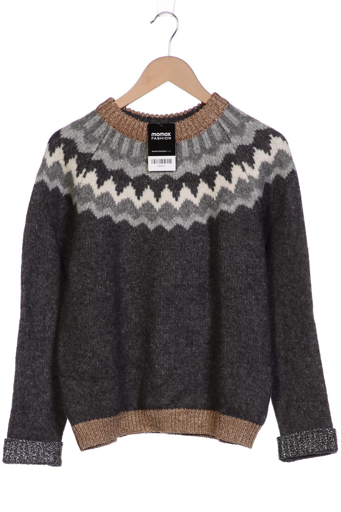 

Oui Damen Pullover, grau, Gr. 36