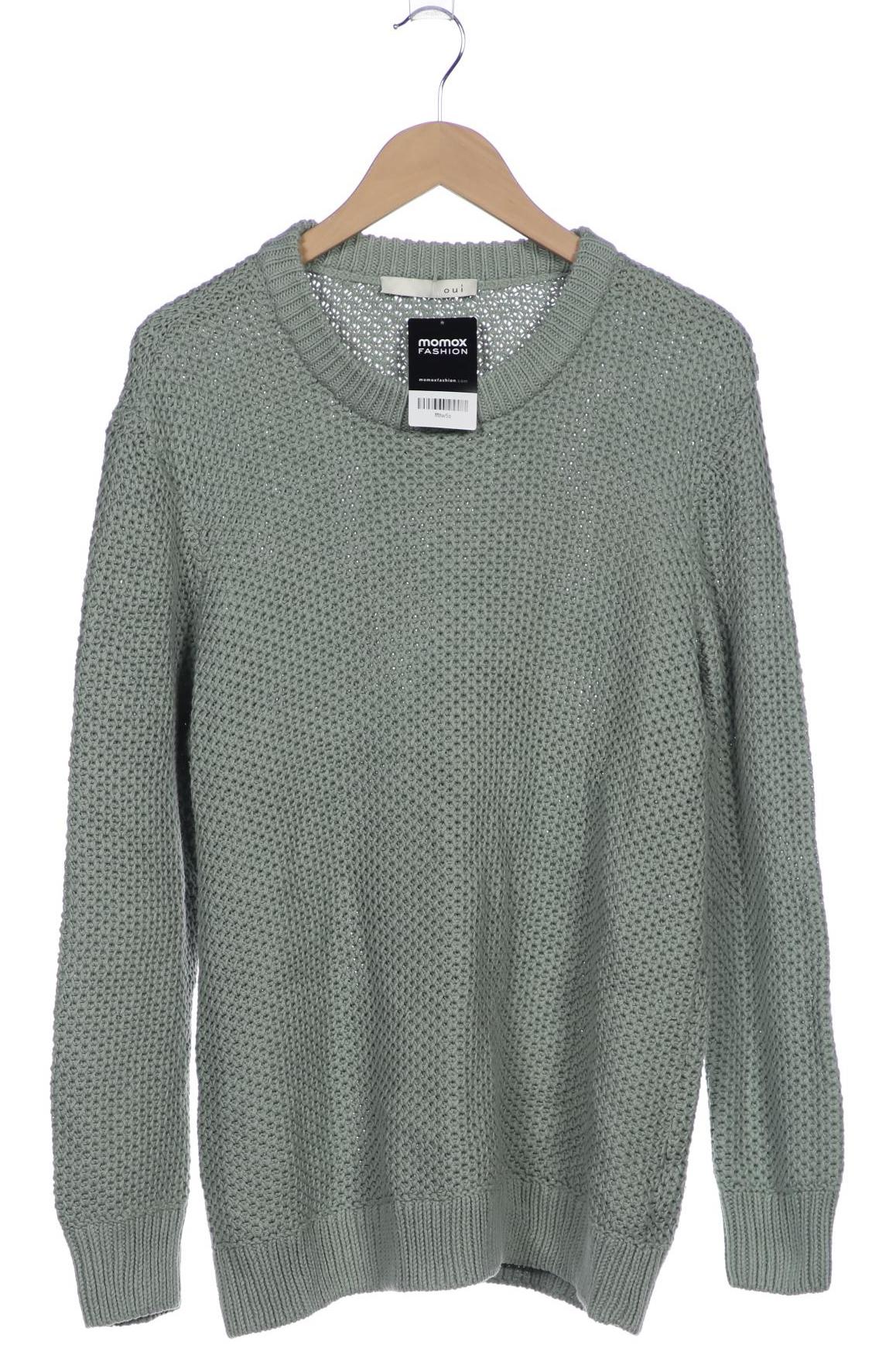 

Oui Damen Pullover, türkis, Gr. 44