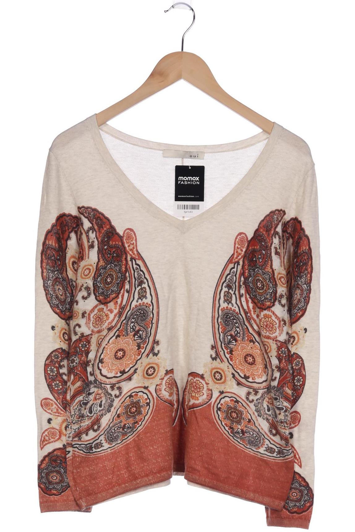 

Oui Damen Pullover, orange