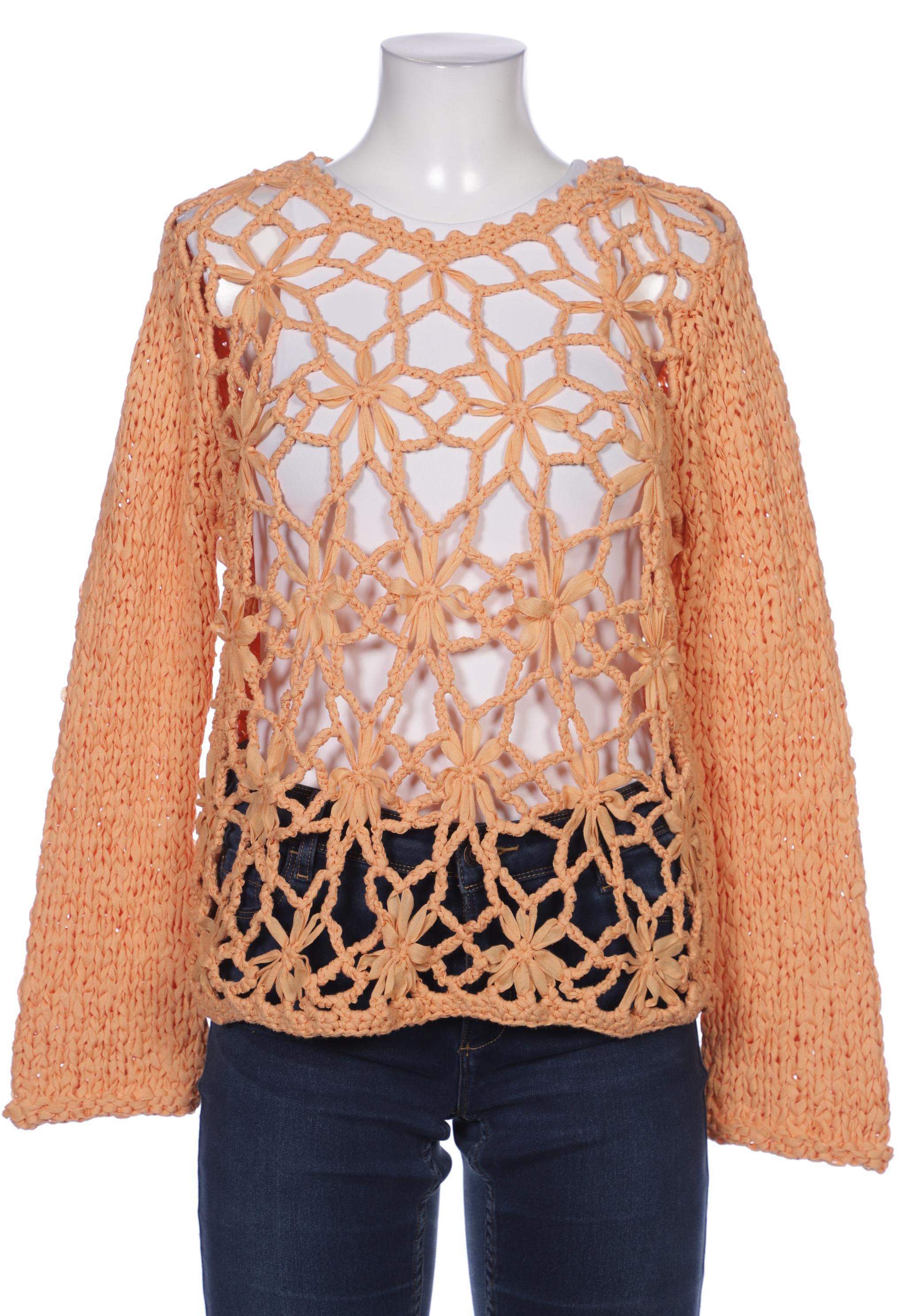 

Oui Damen Pullover, orange, Gr. 42
