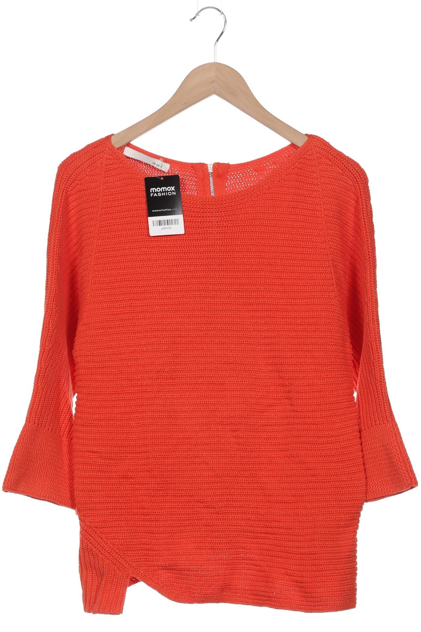 

Oui Damen Pullover, orange, Gr. 38