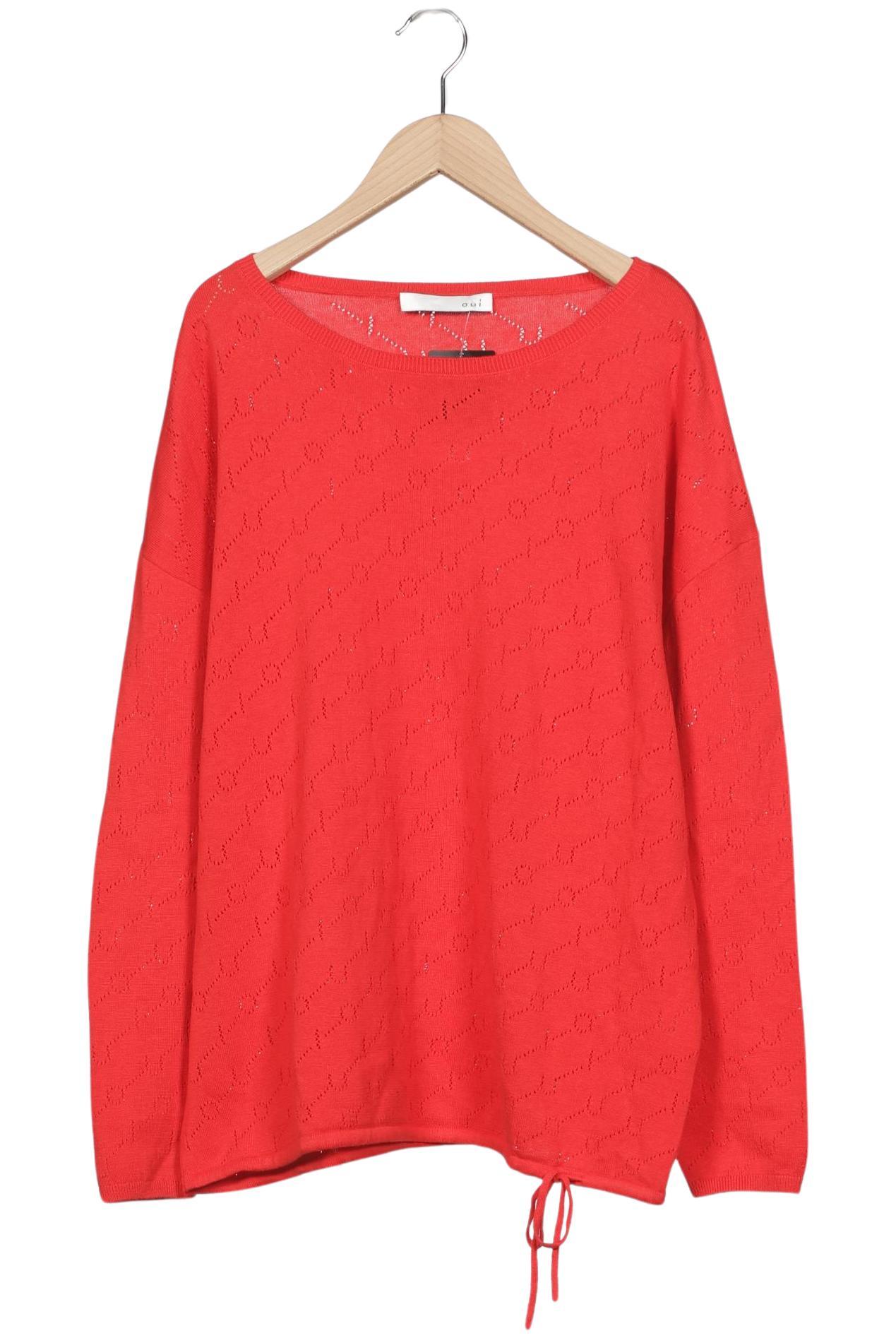 

Oui Damen Pullover, rot, Gr. 44