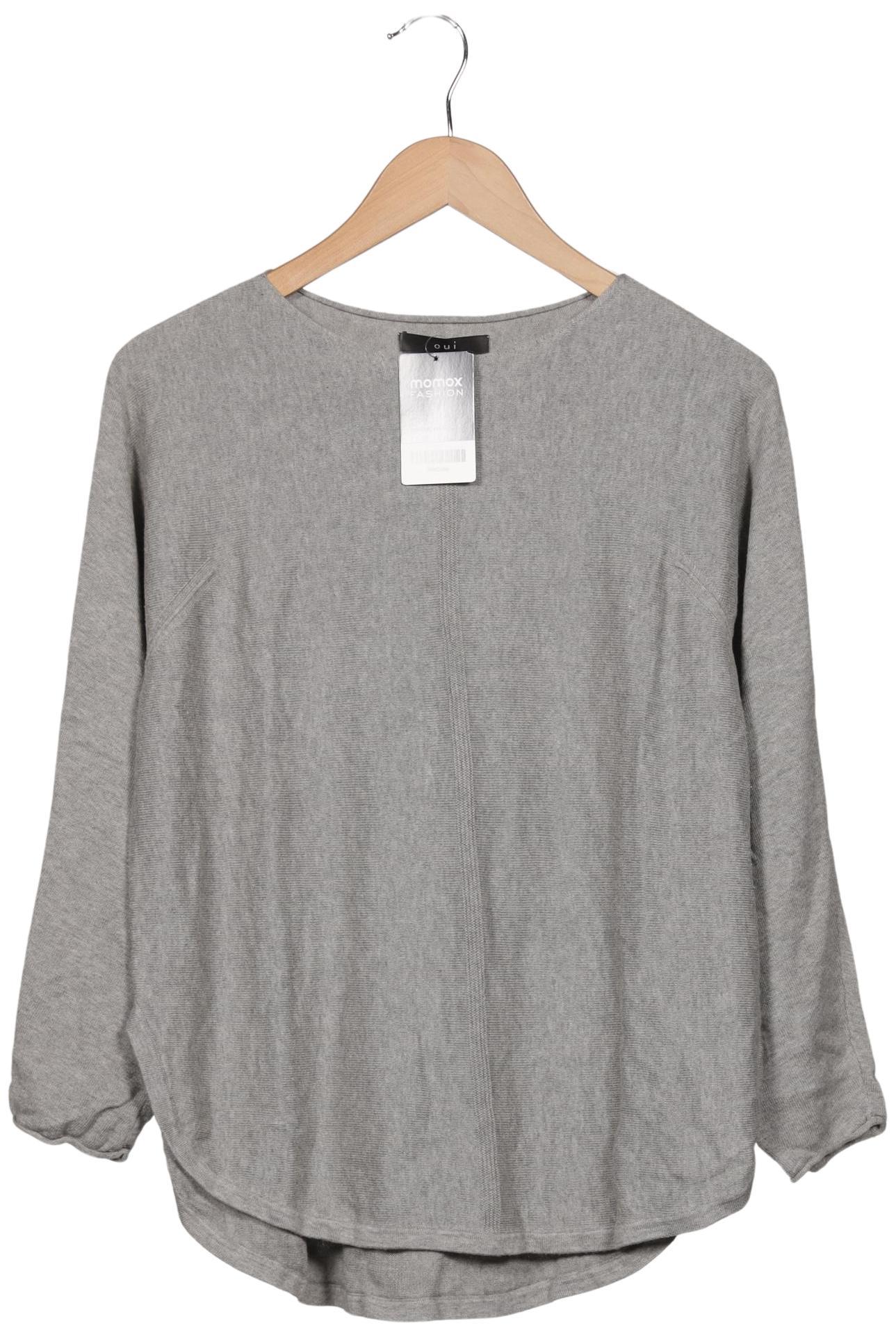 

Oui Damen Pullover, grau, Gr. 40