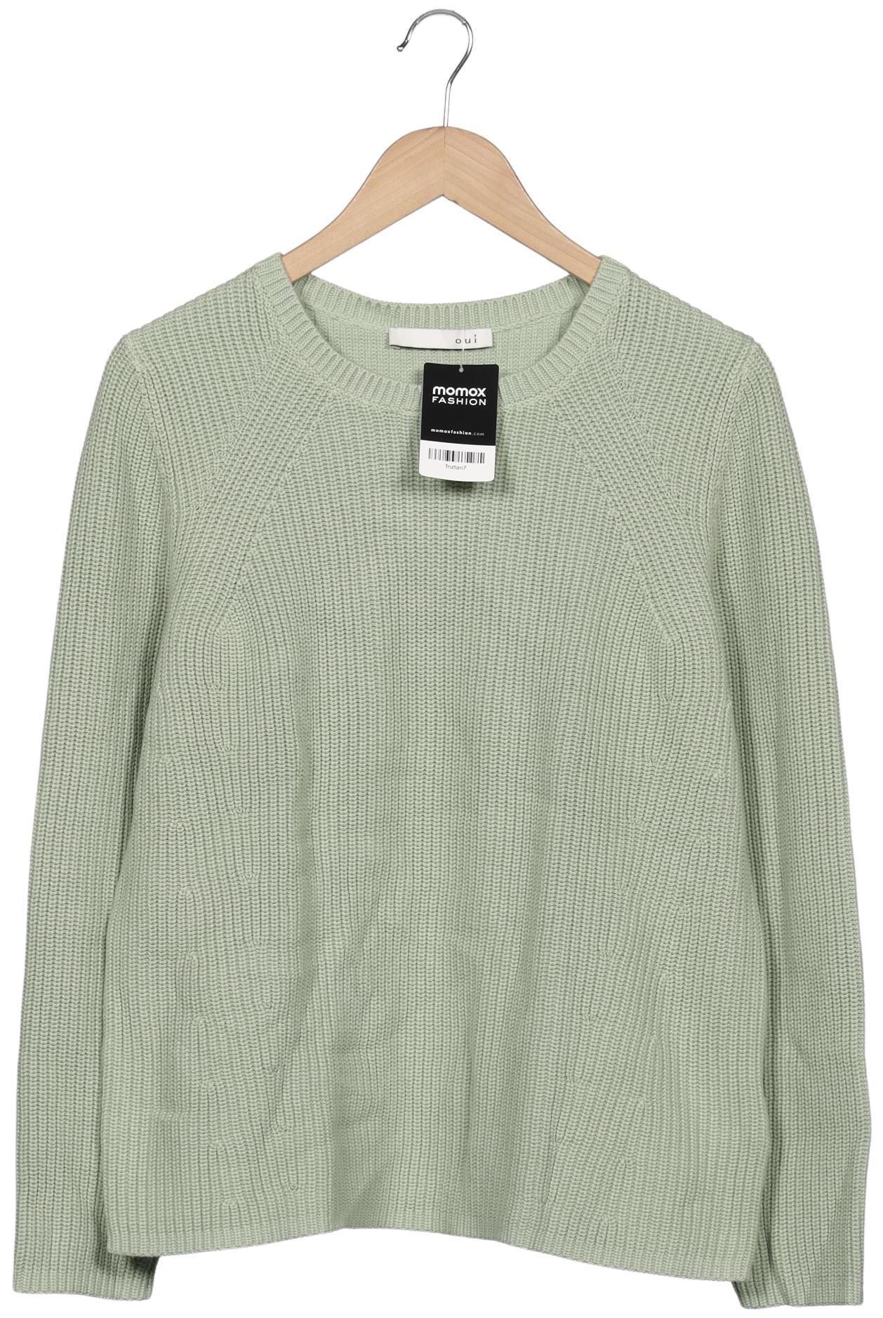 

Oui Damen Pullover, hellgrün, Gr. 40