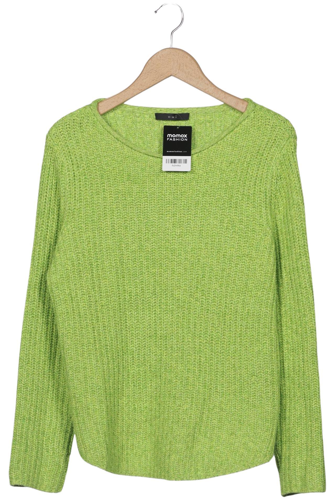 

Oui Damen Pullover, hellgrün, Gr. 38