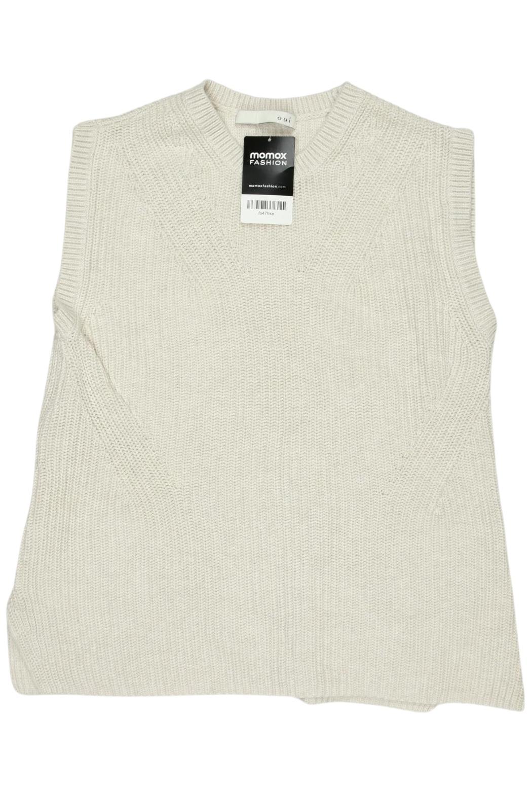 

Oui Damen Pullover, beige, Gr. 36