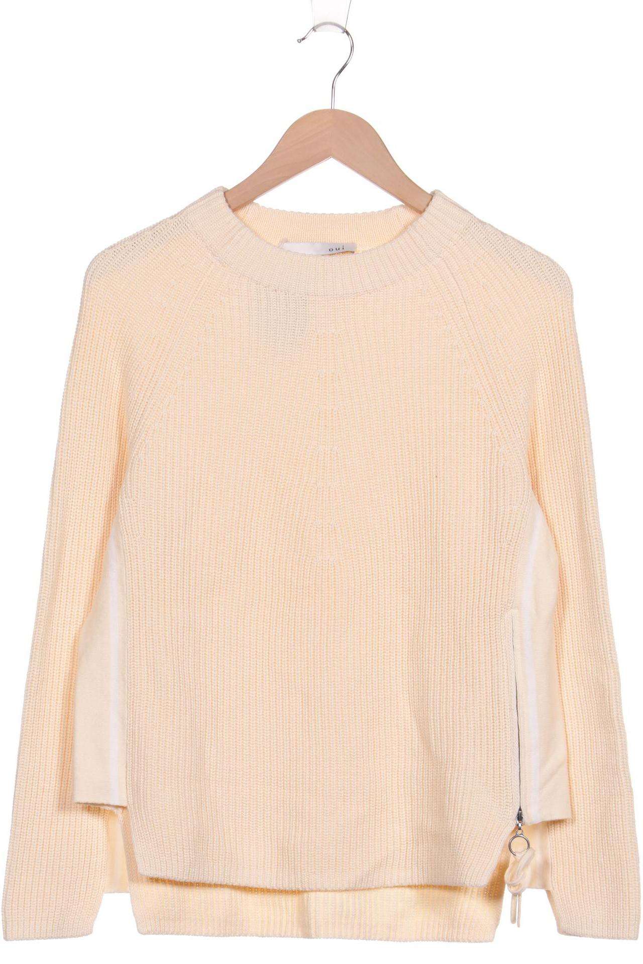 

Oui Damen Pullover, beige, Gr. 36