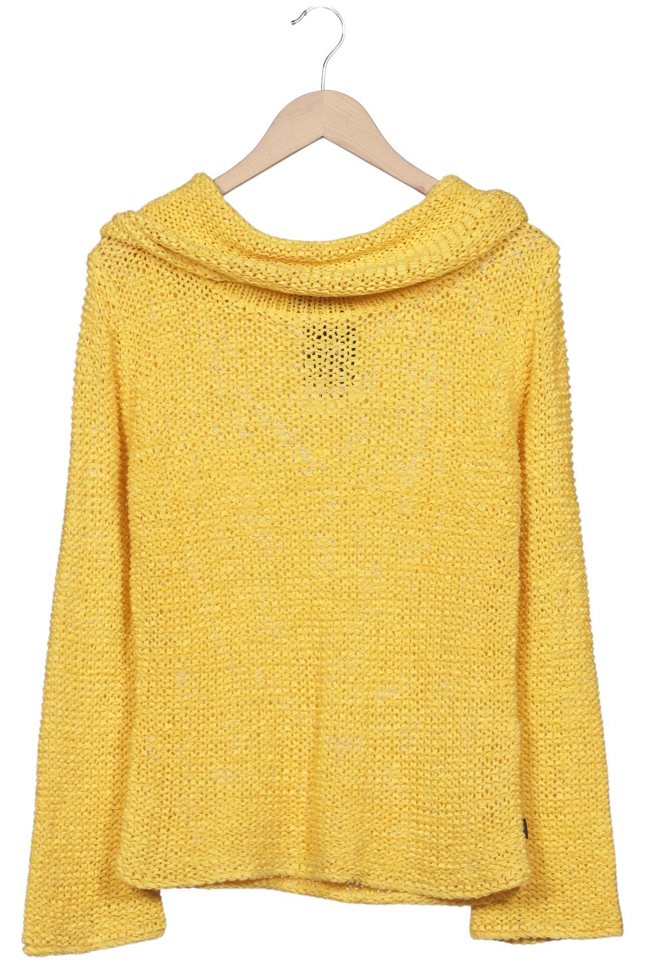 

Oui Damen Pullover, gelb, Gr. 40