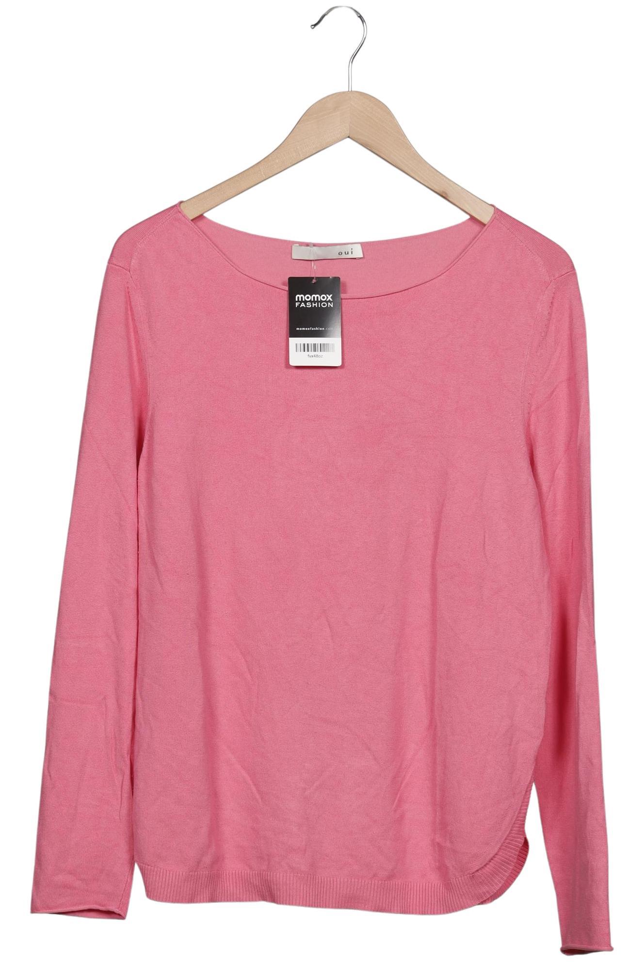 

Oui Damen Pullover, pink, Gr. 42