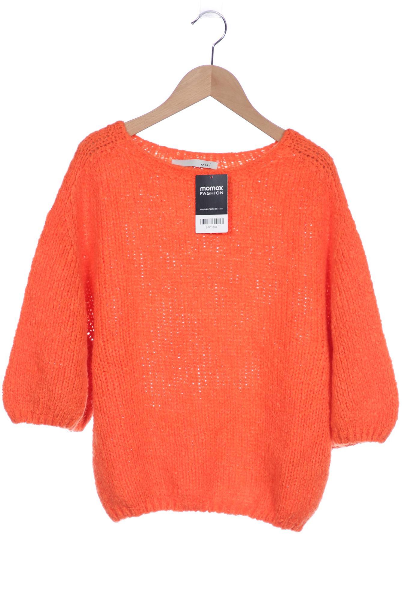 

Oui Damen Pullover, orange, Gr. 38