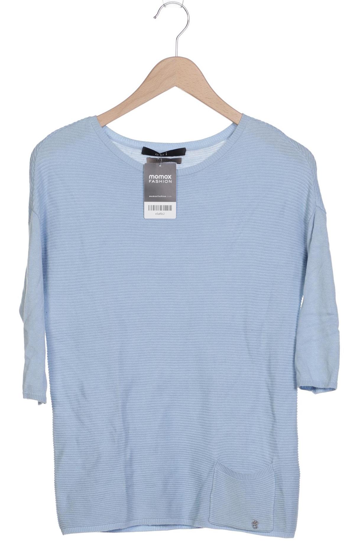 

Oui Damen Pullover, hellblau, Gr. 34