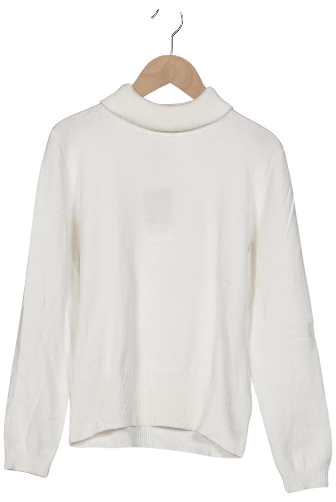 

Oui Damen Pullover, weiß, Gr. 36