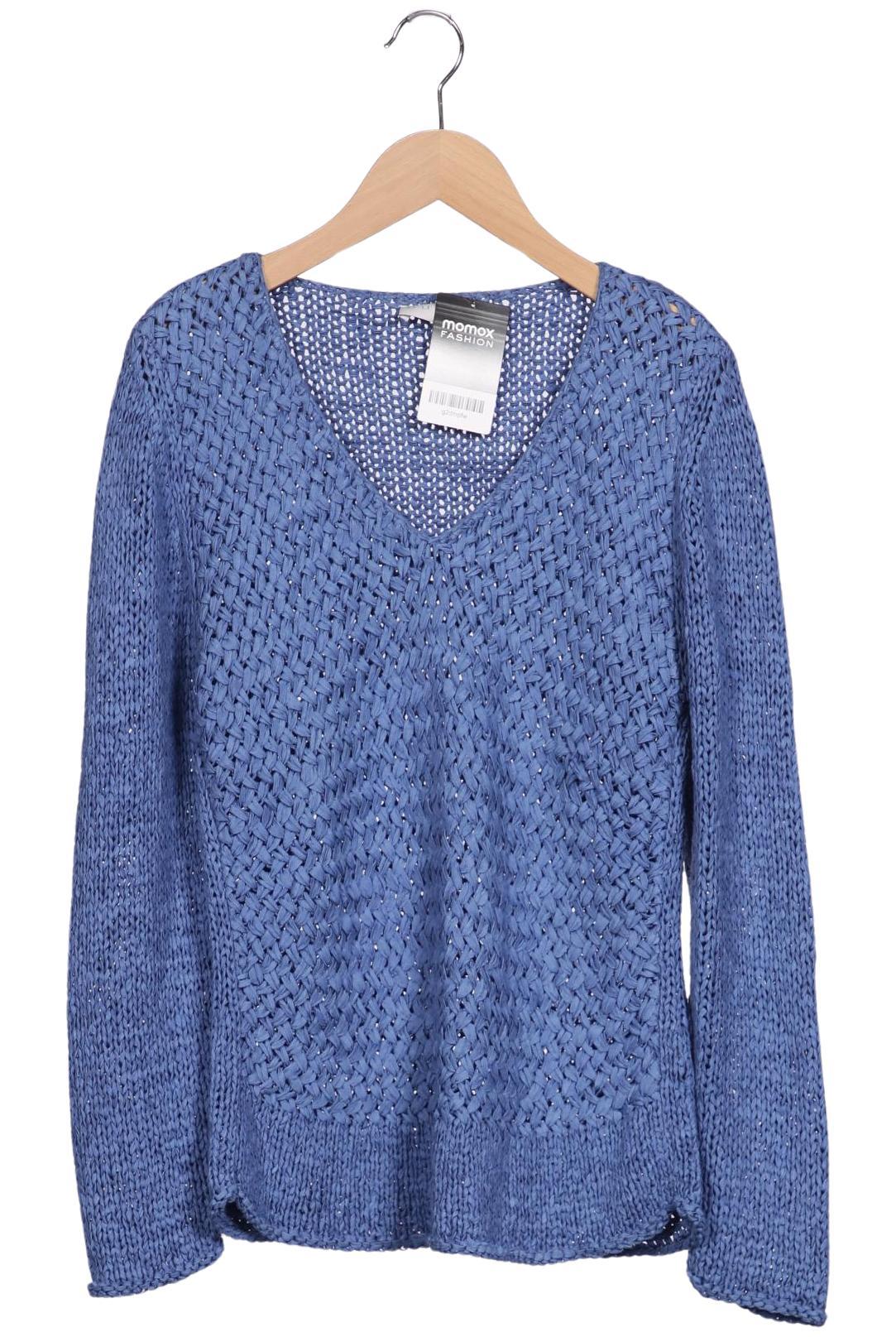 

Oui Damen Pullover, blau, Gr. 42