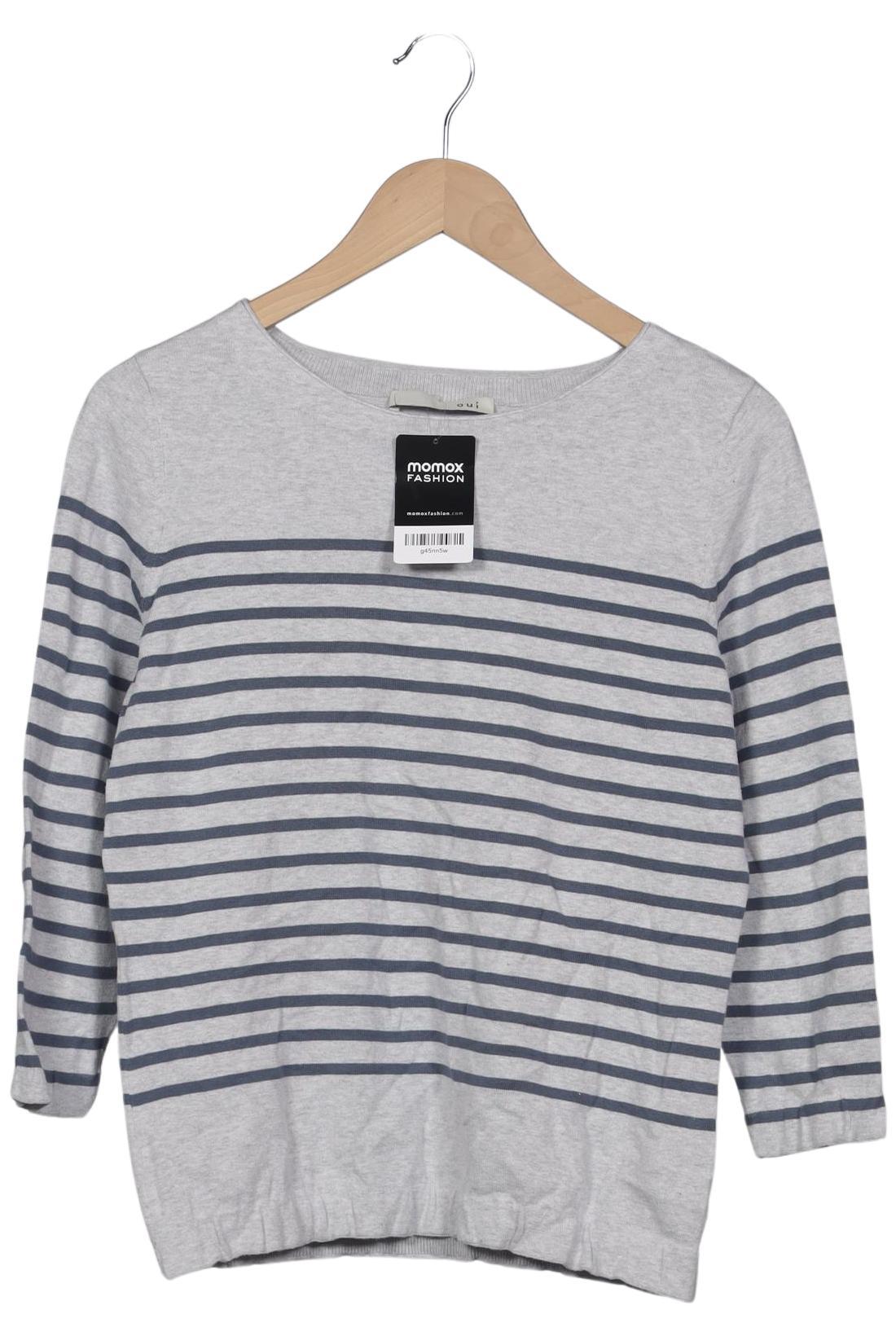 

Oui Damen Pullover, grau, Gr. 38