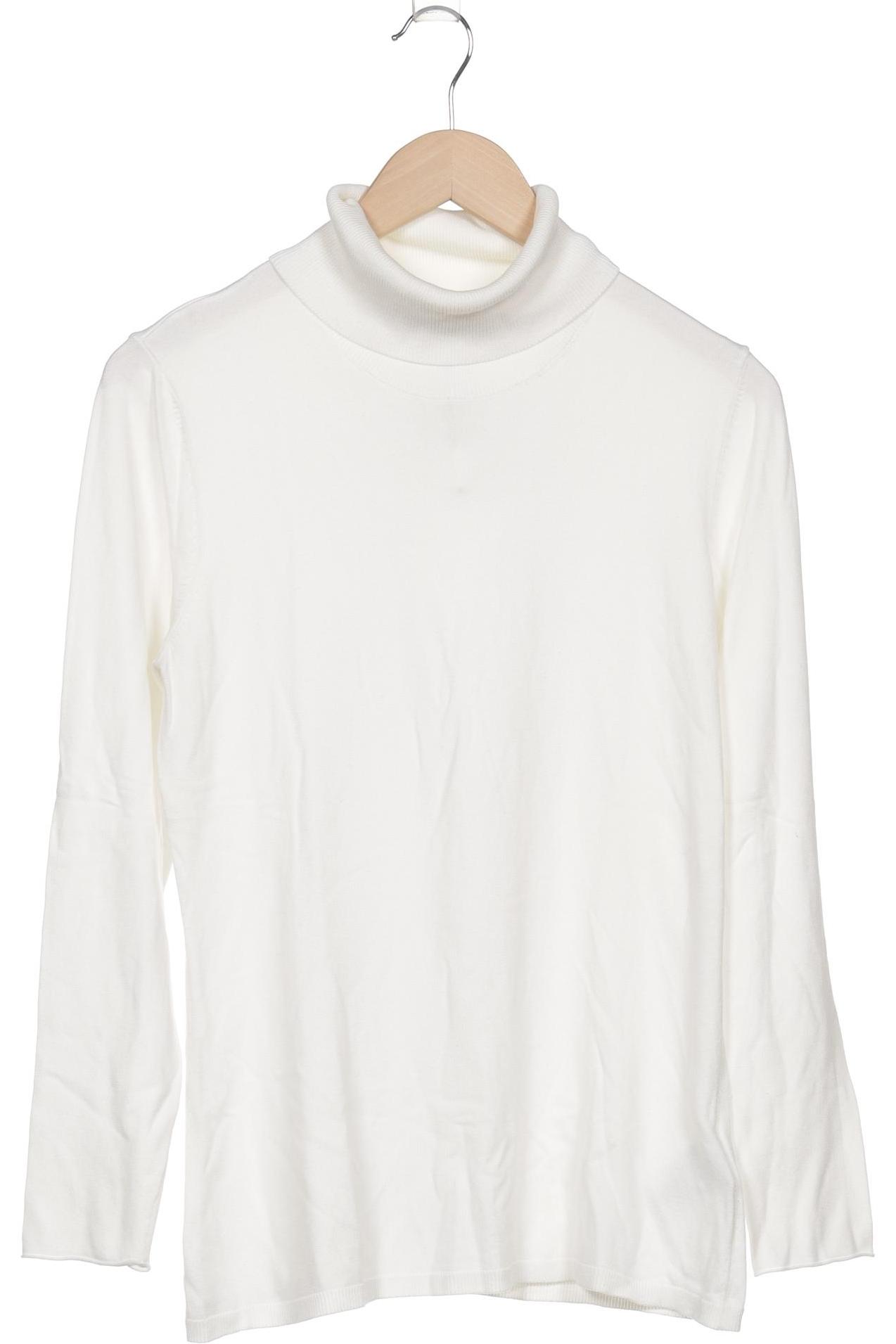 

Oui Damen Pullover, weiß, Gr. 38