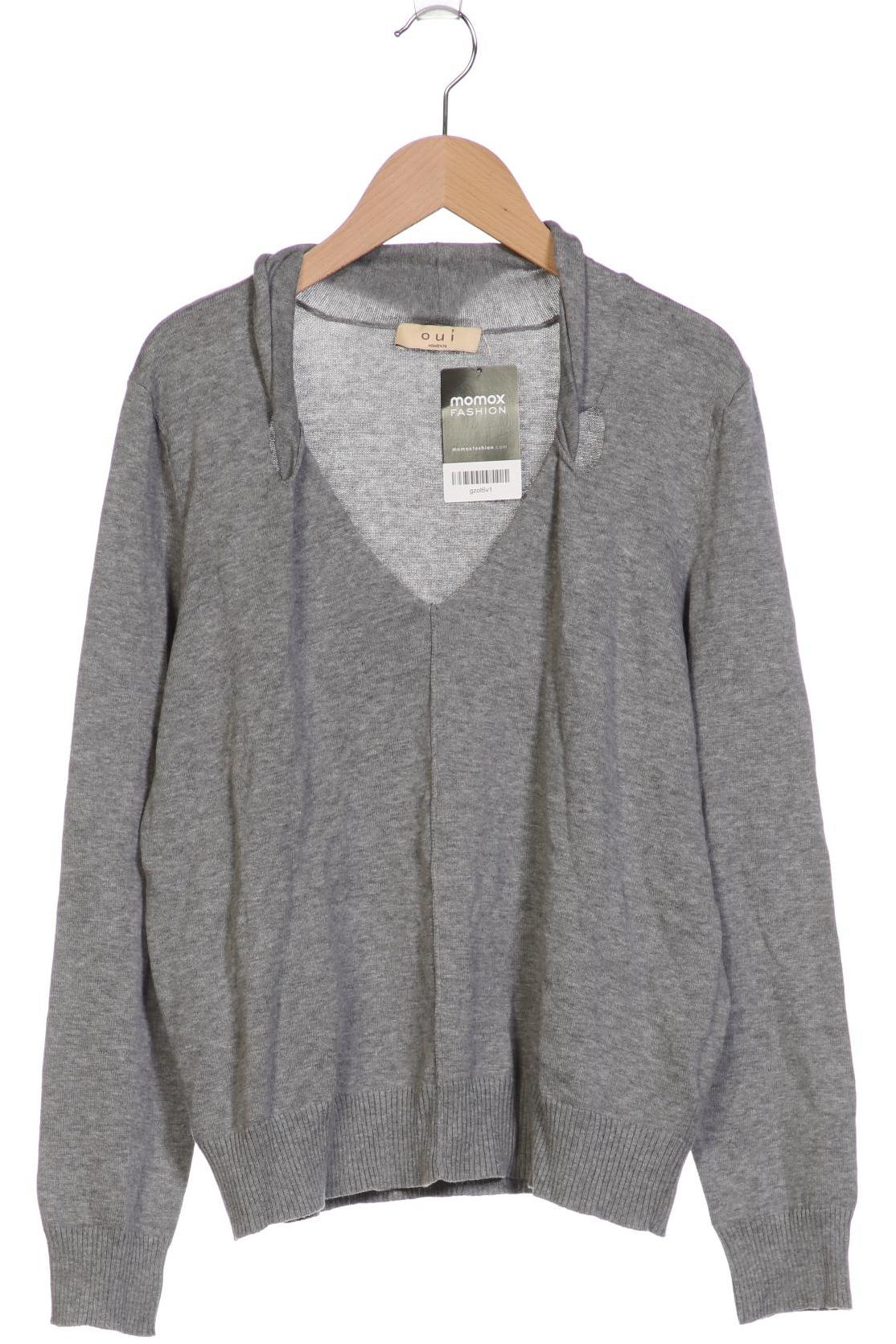 

Oui Damen Pullover, grau, Gr. 42