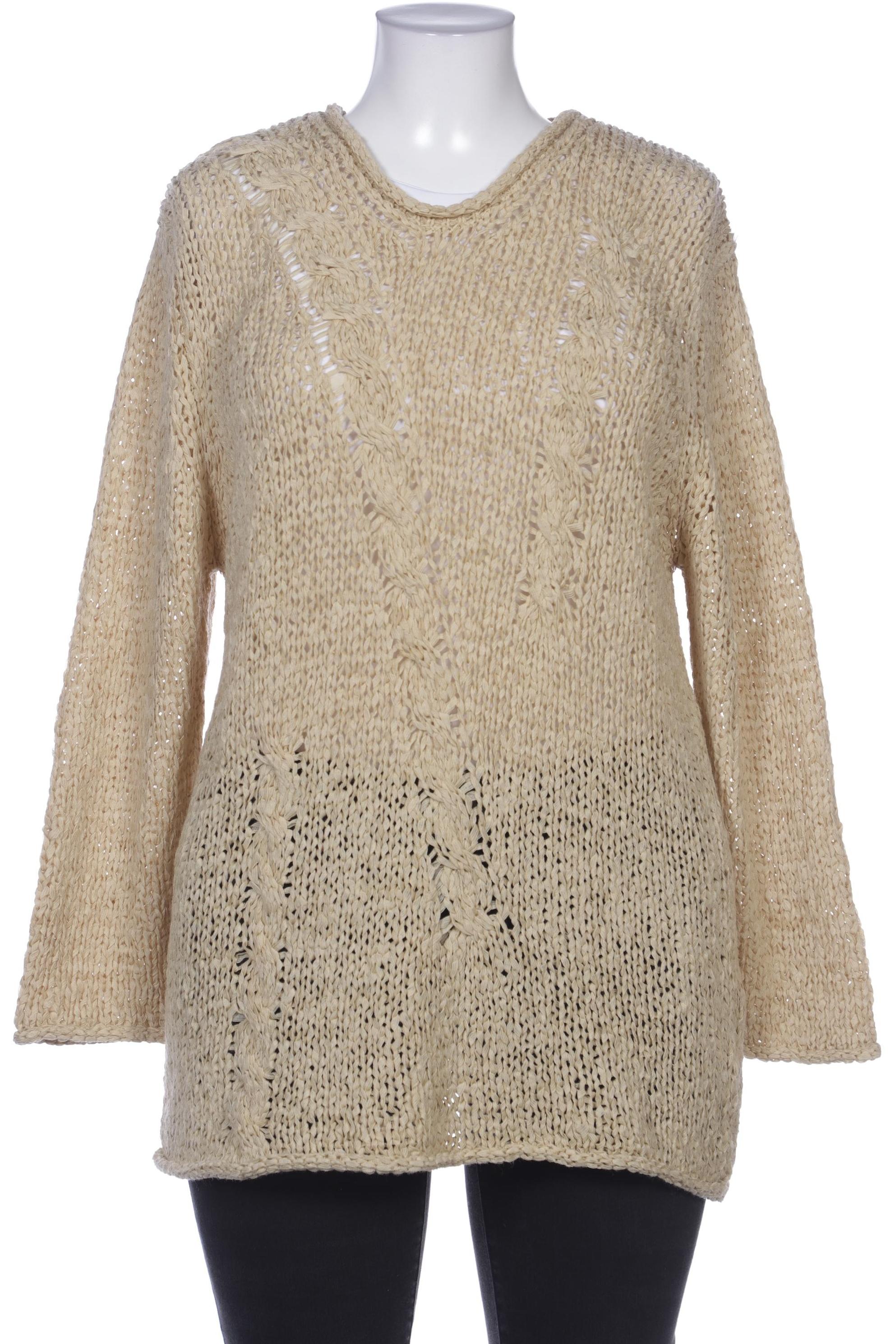 

Oui Damen Pullover, beige, Gr. 46