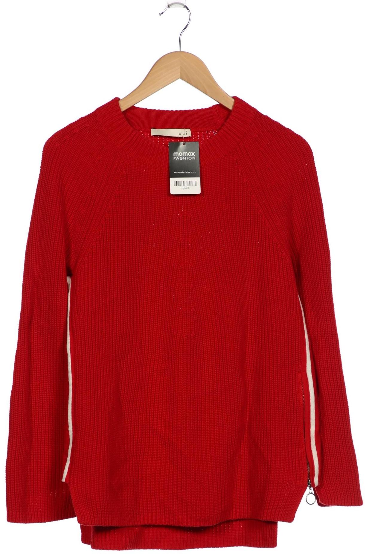 

Oui Damen Pullover, rot, Gr. 38