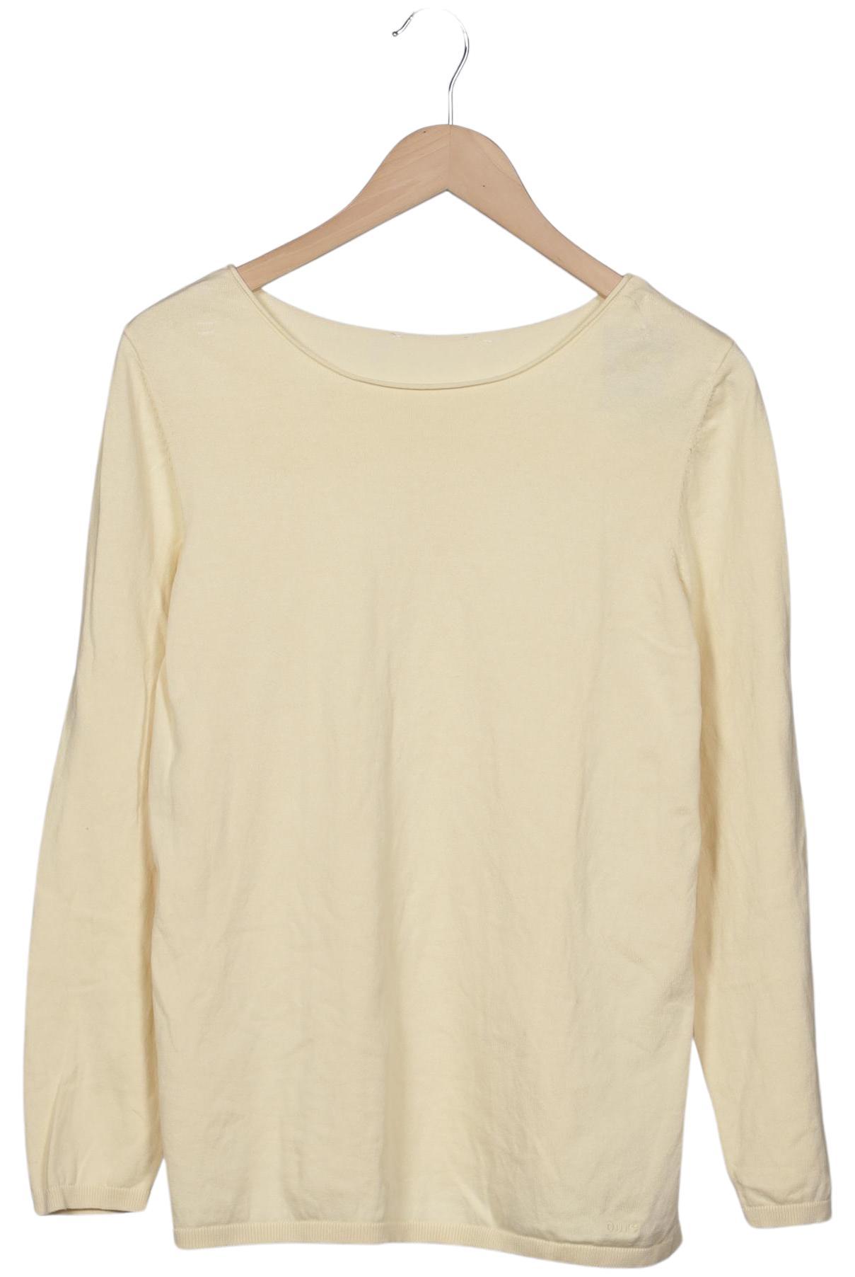 

Oui Damen Pullover, cremeweiß, Gr. 42
