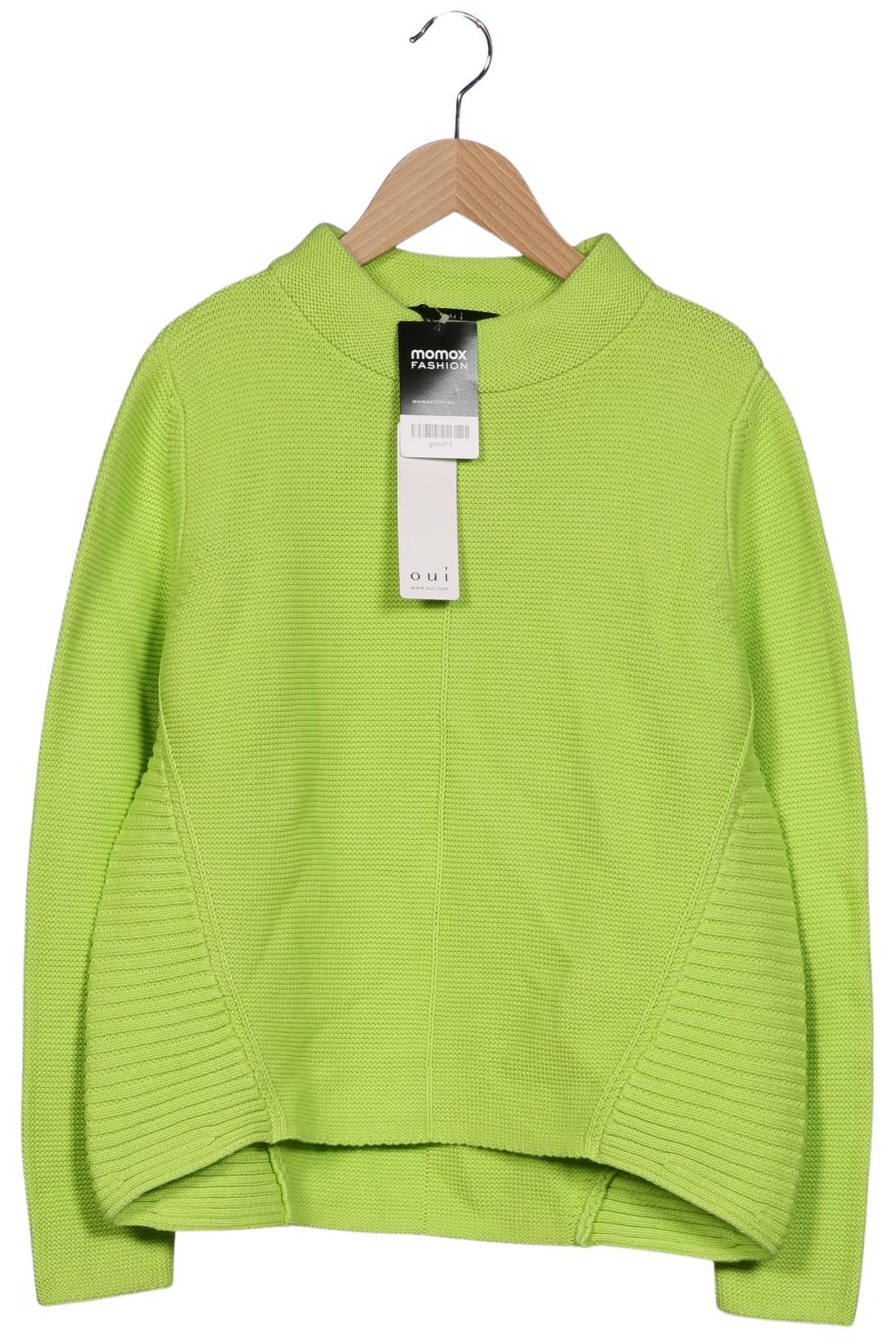 

Oui Damen Pullover, hellgrün, Gr. 34