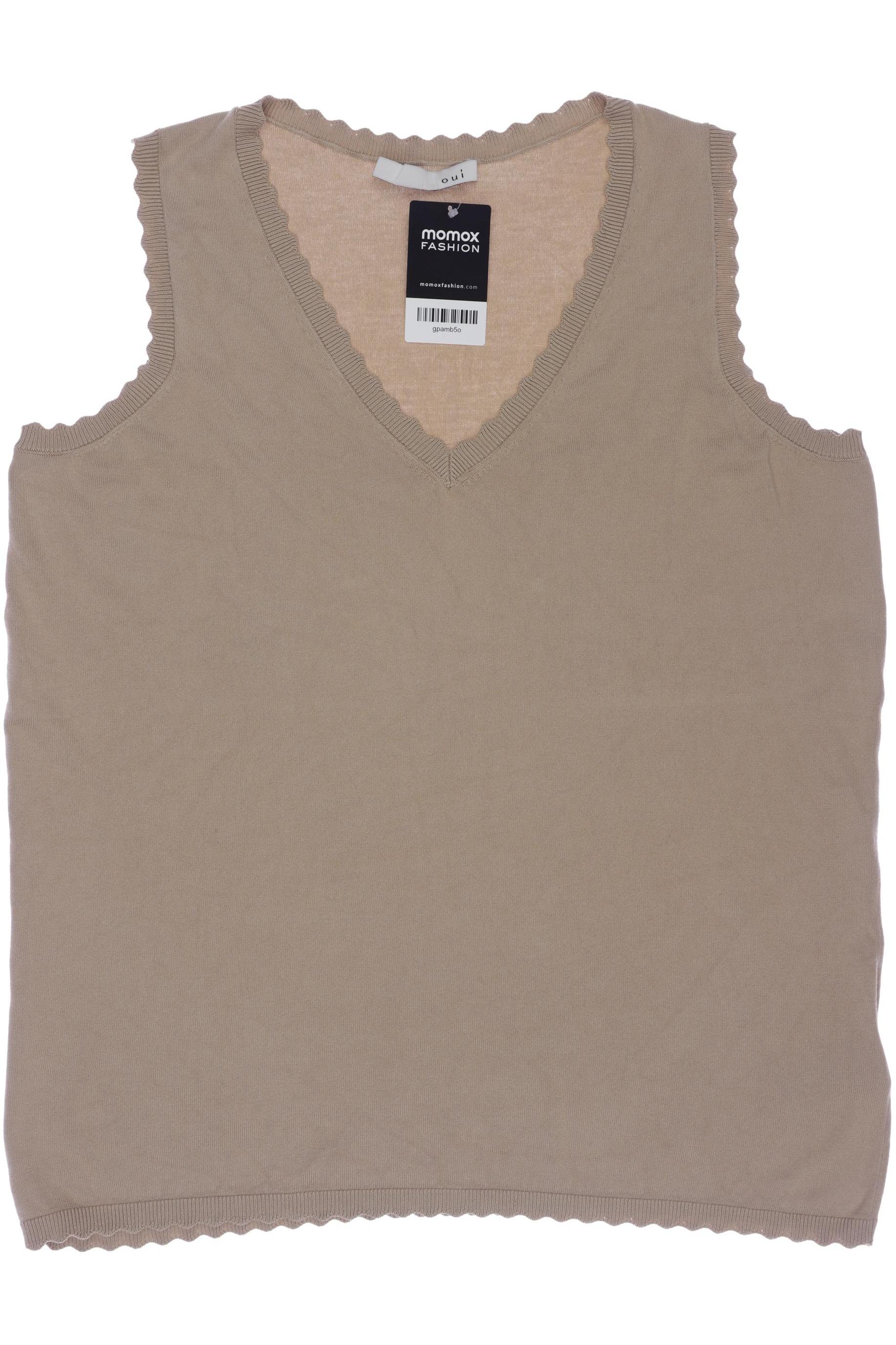 

Oui Damen Pullover, beige, Gr. 44