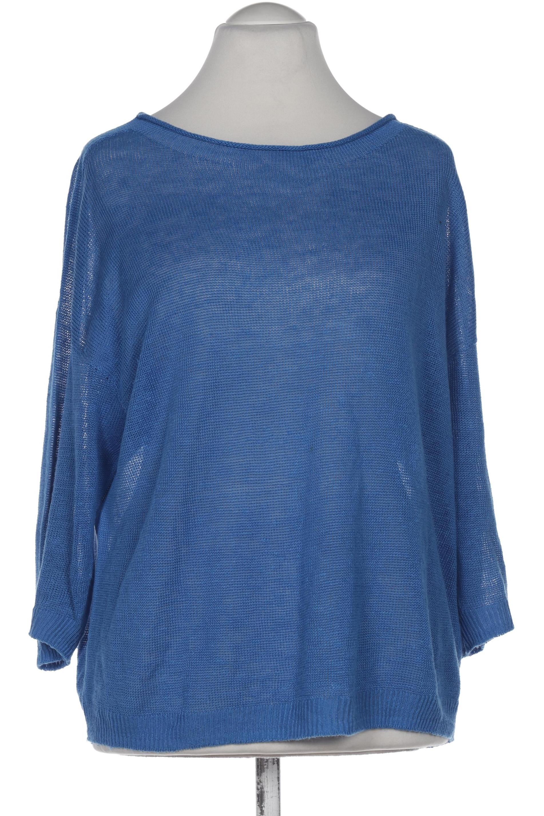 

Oui Damen Pullover, blau, Gr. 38