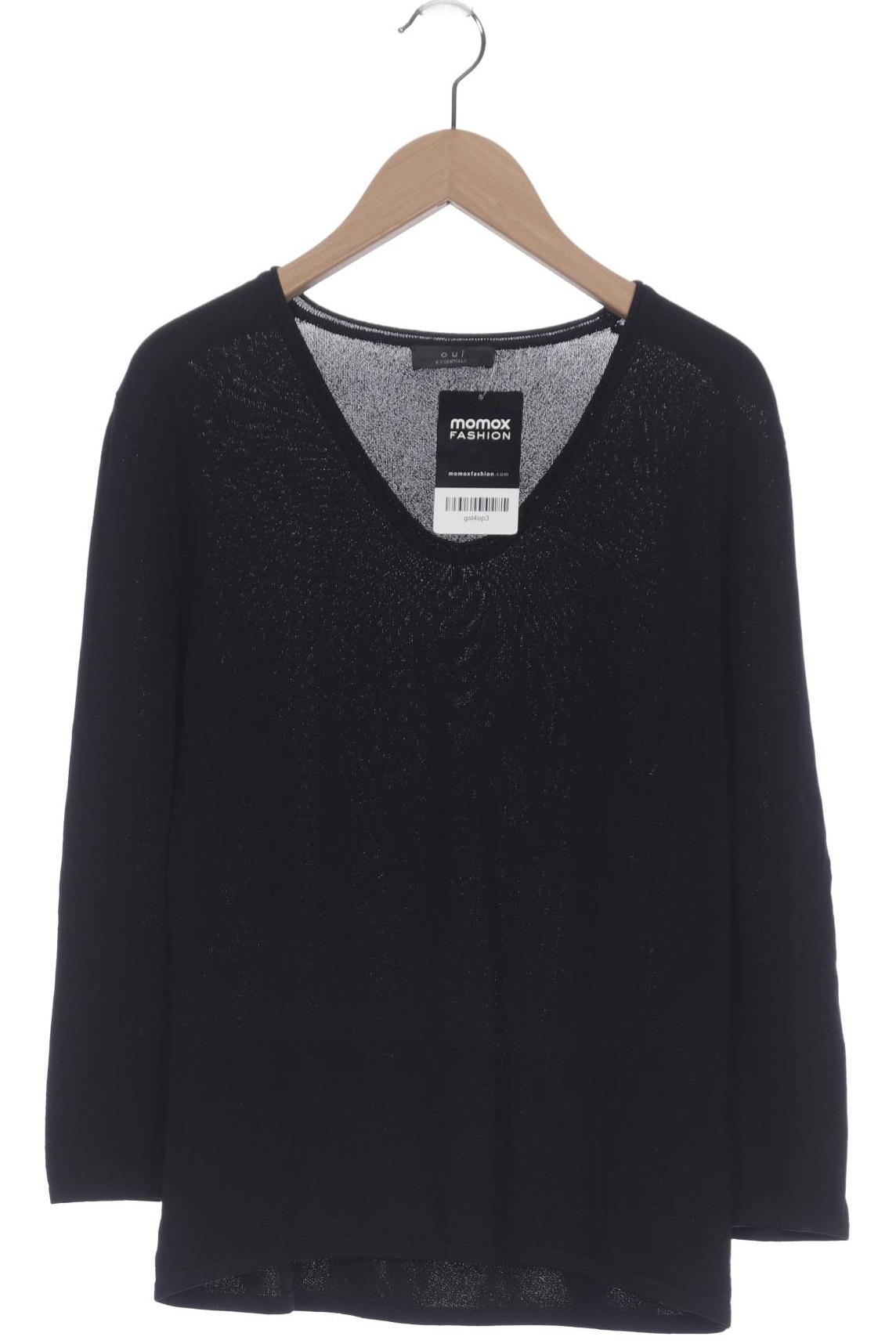 Thumbnail - Oui Damen Pullover, schwarz, Gr. 42