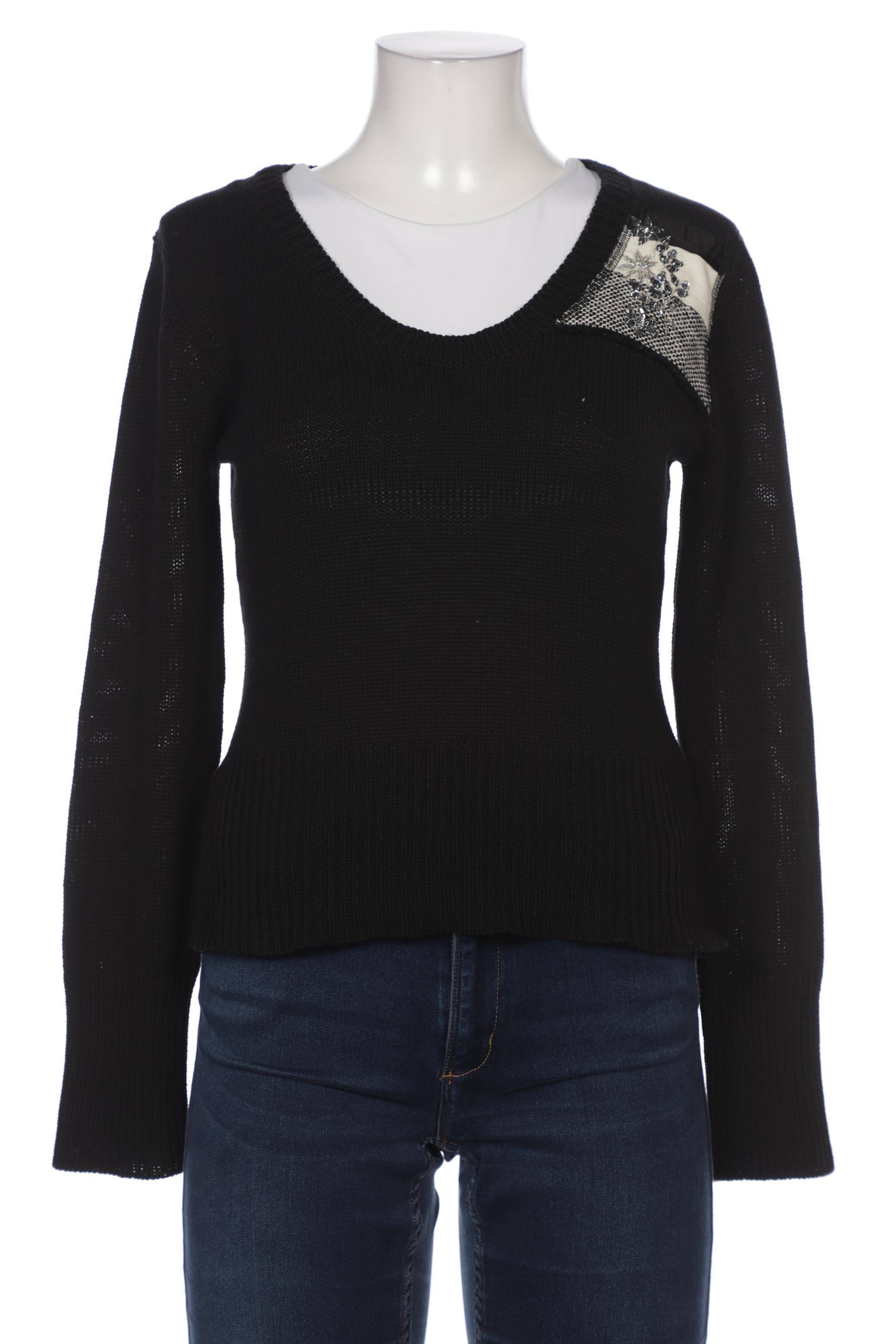 

Oui Damen Pullover, schwarz