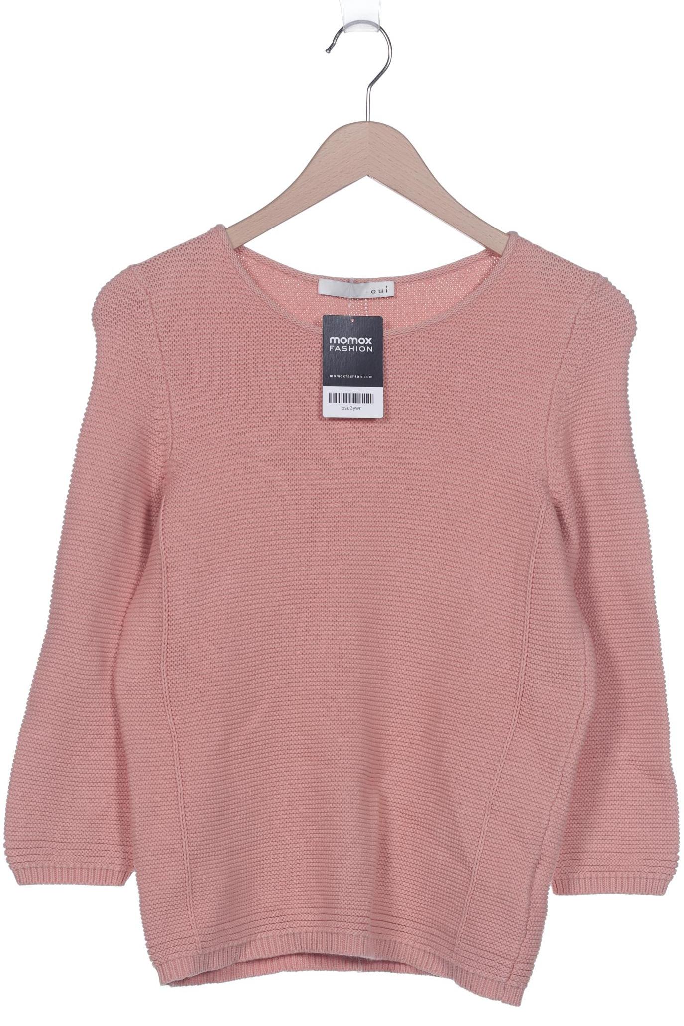 

Oui Damen Pullover, pink, Gr. 34