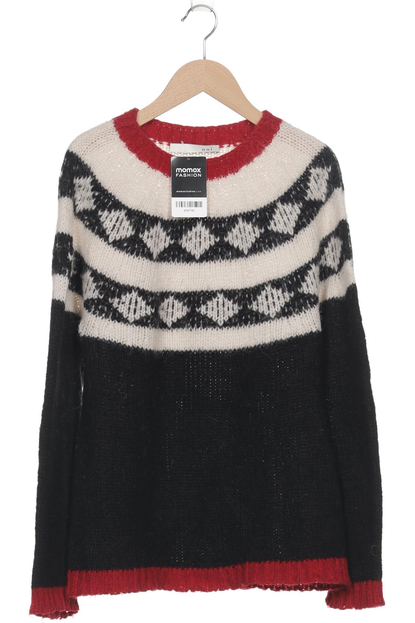 

Oui Damen Pullover, schwarz, Gr. 36