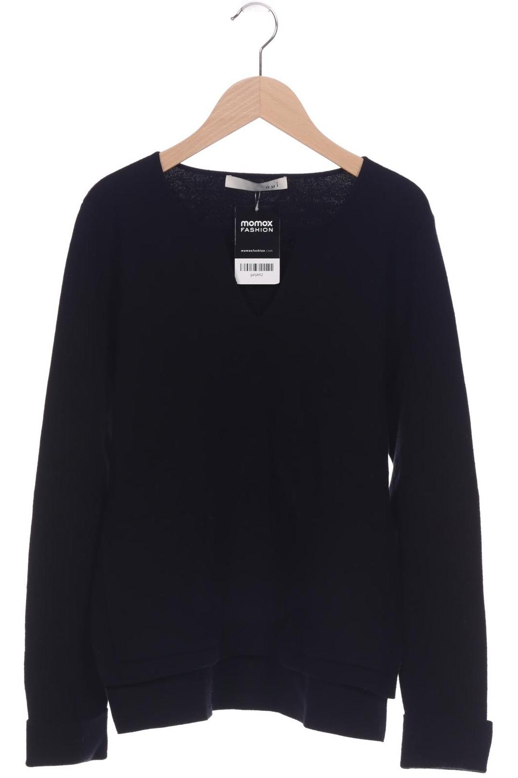 

Oui Damen Pullover, schwarz, Gr. 36