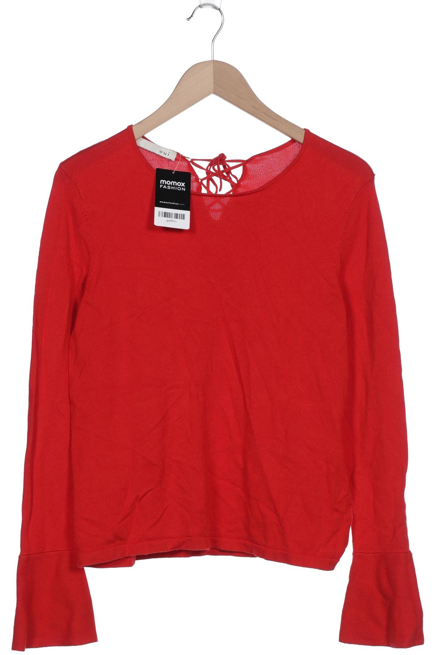 

Oui Damen Pullover, rot