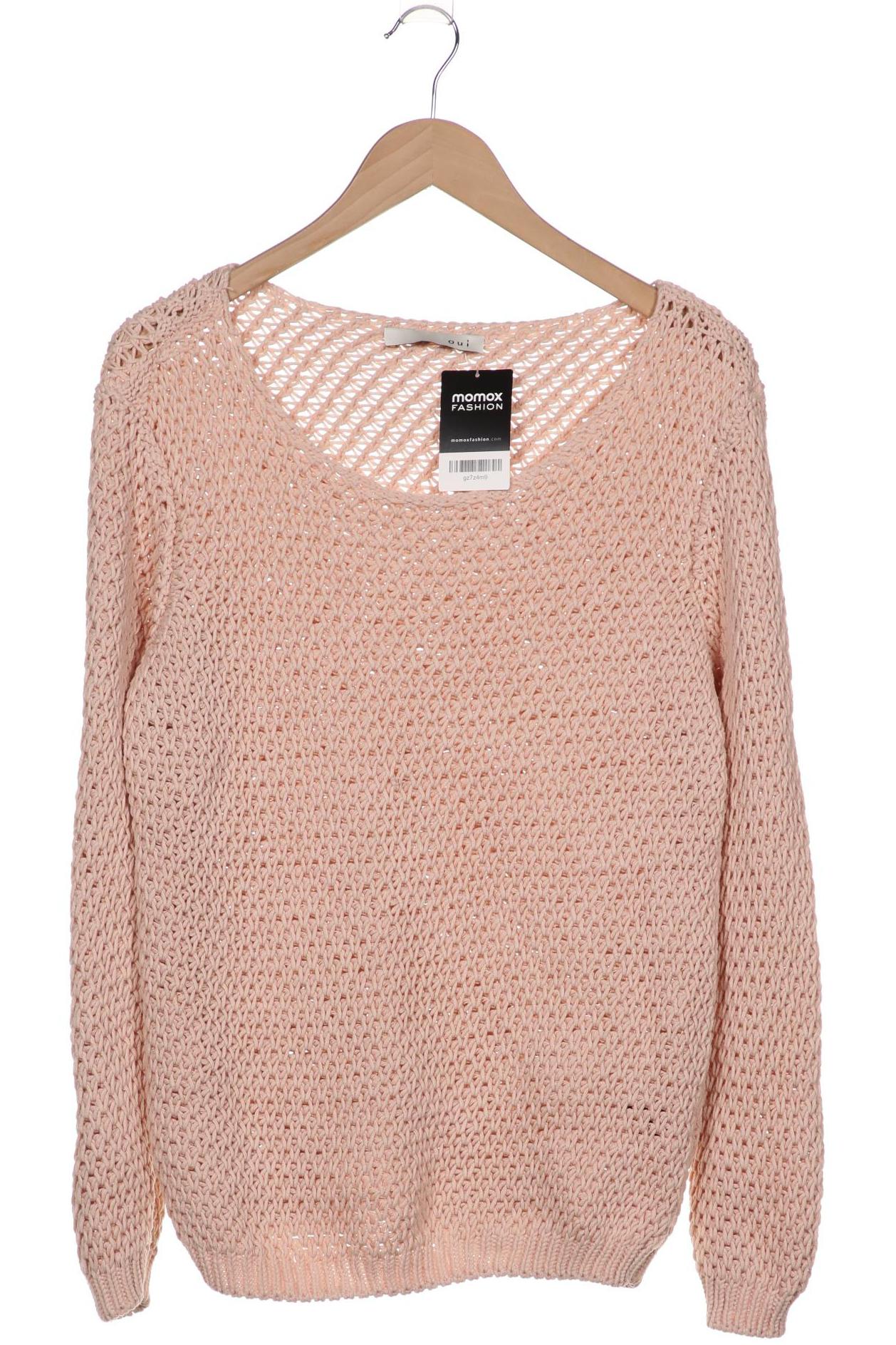 

Oui Damen Pullover, pink, Gr. 42