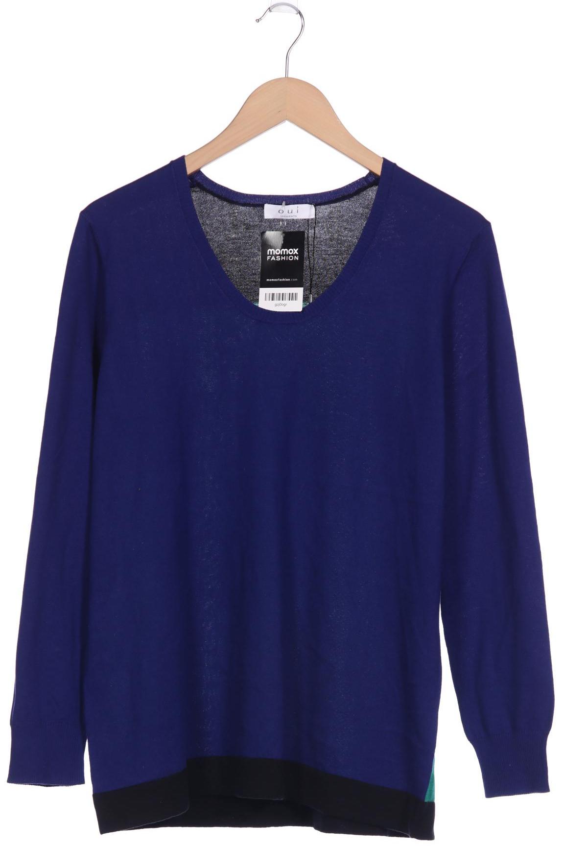 

Oui Damen Pullover, marineblau
